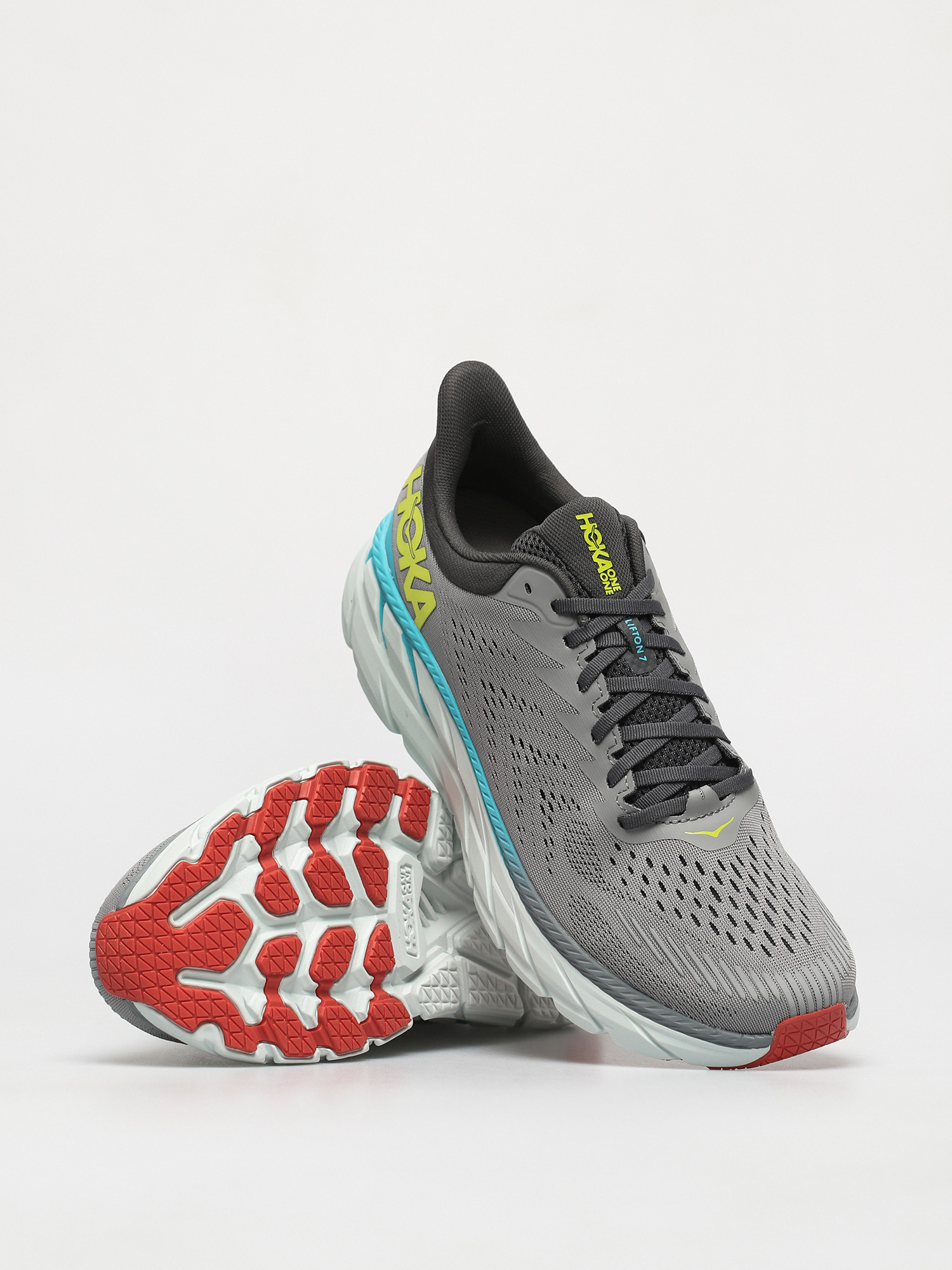 Hoka One One Clifton 7 Shoes (wild dove/dark shadow)