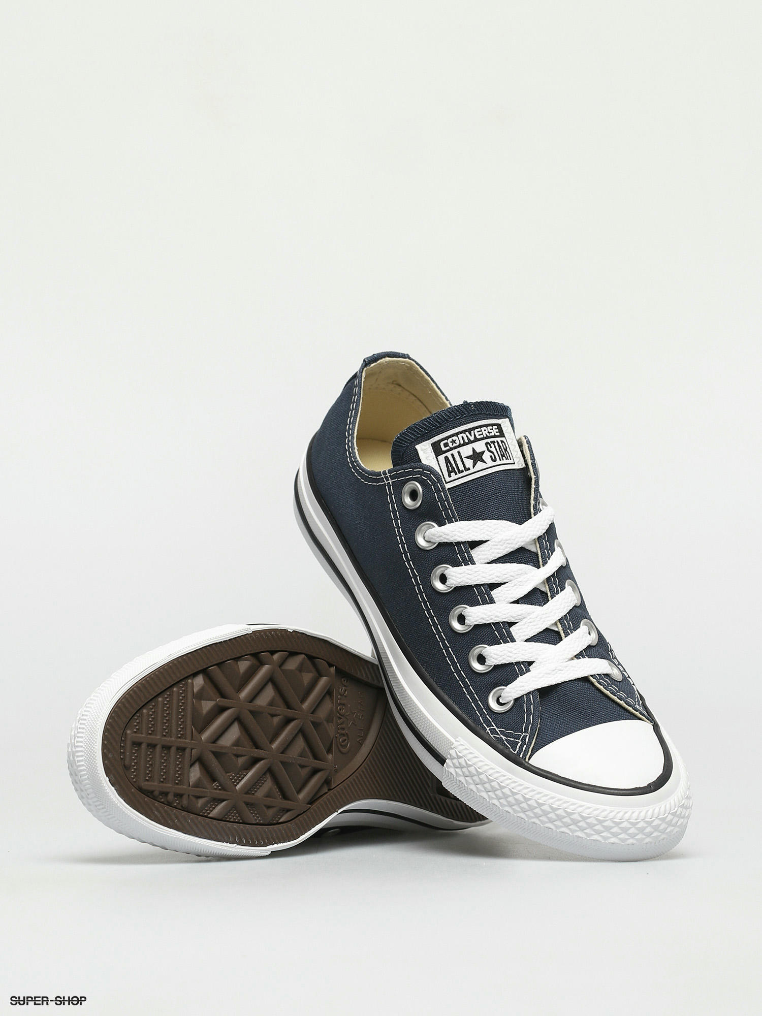 Converse navy all star earthy buck store ox trainers