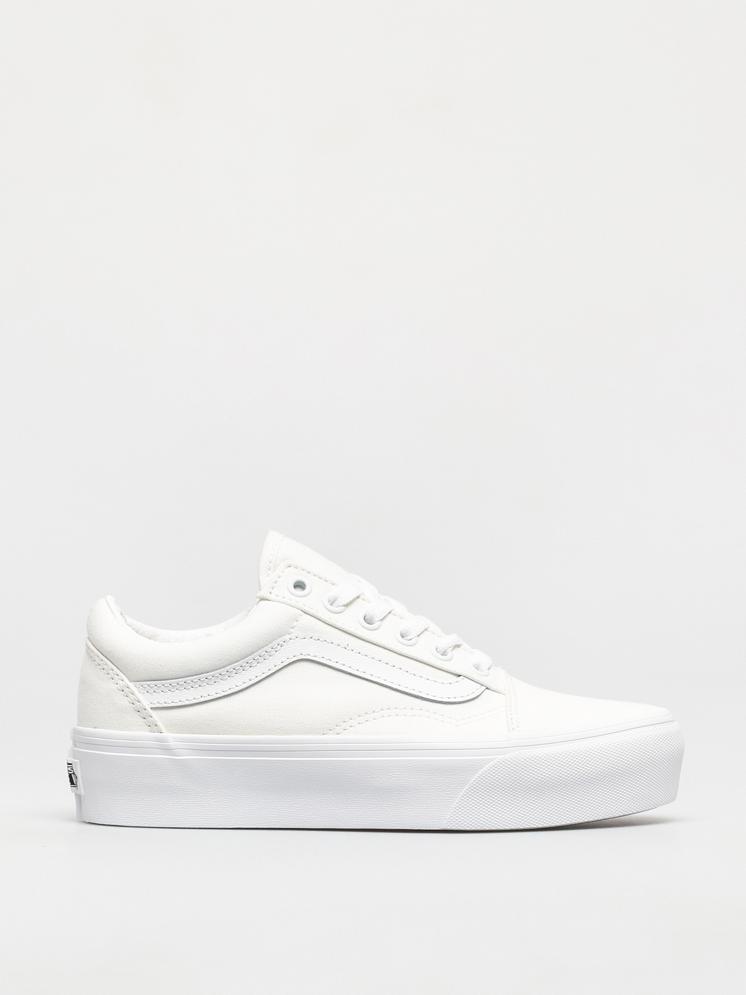 Vans Old Skool Platform Schuhe (true white)