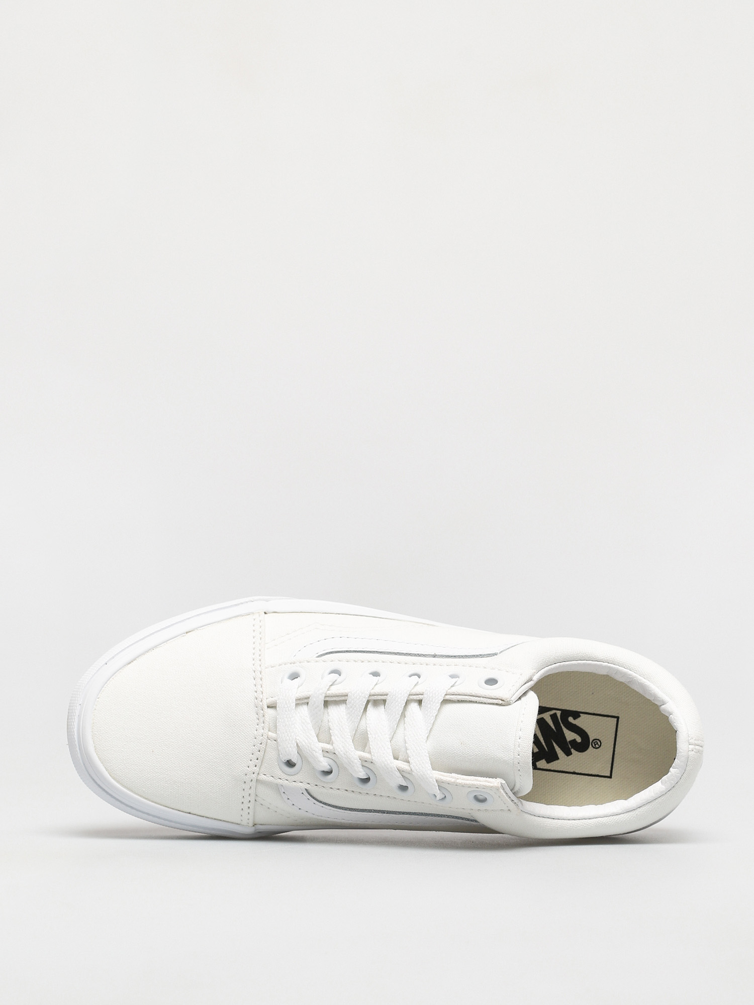 Vans Old Skool Platform Schuhe (true white)