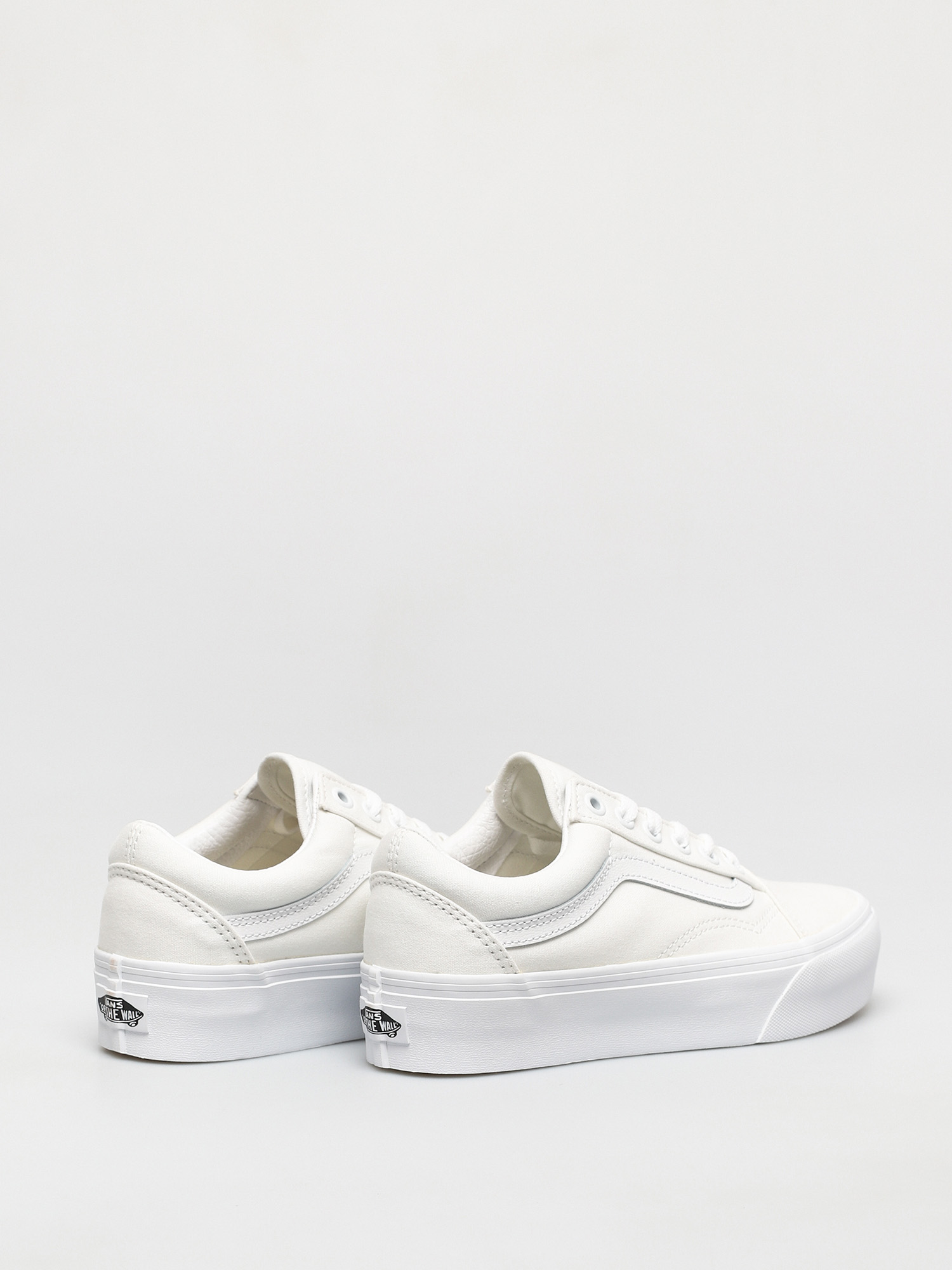 Vans Old Skool Platform Schuhe (true white)