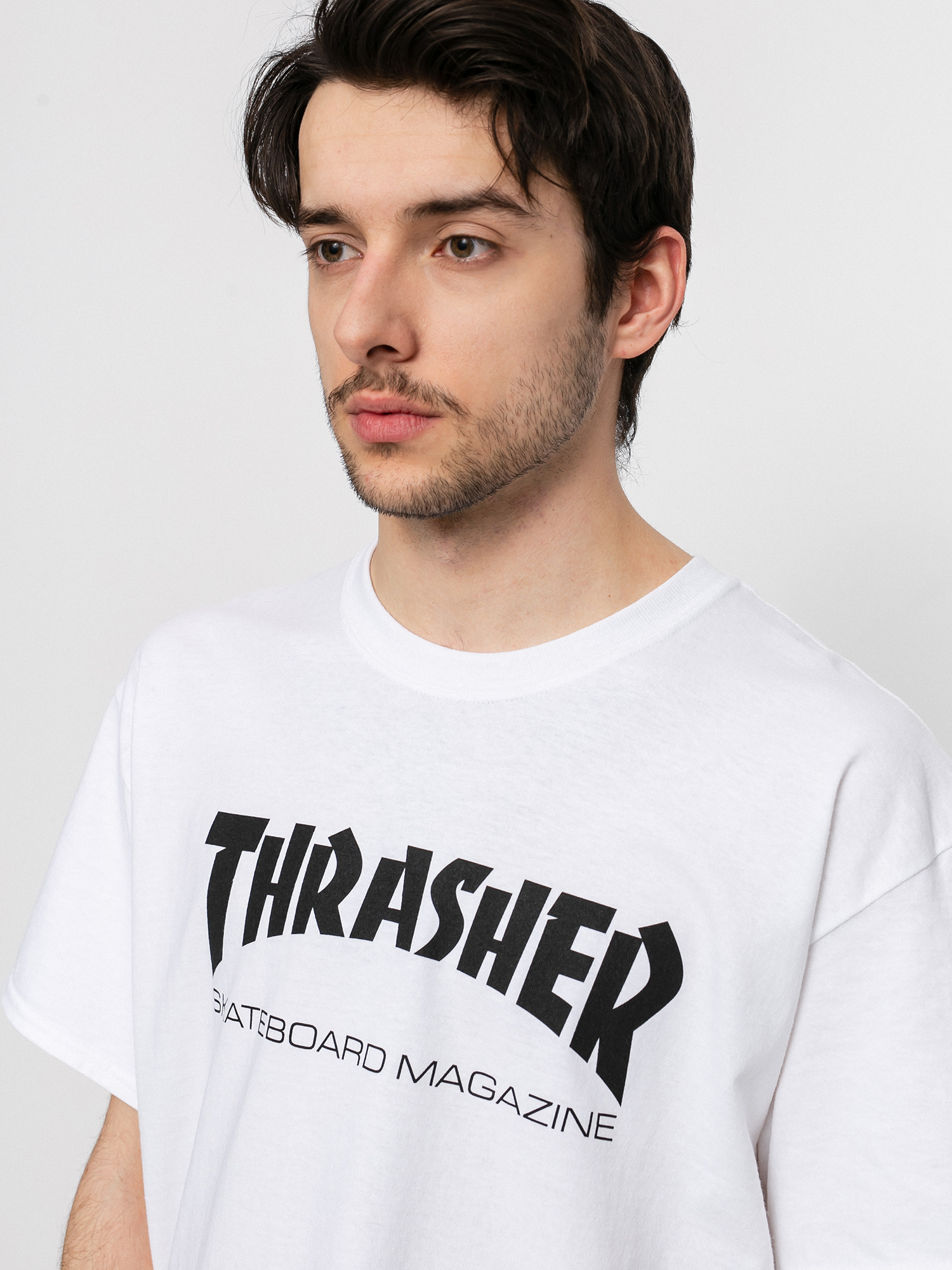 Thrasher Tank Top Skate Mag White