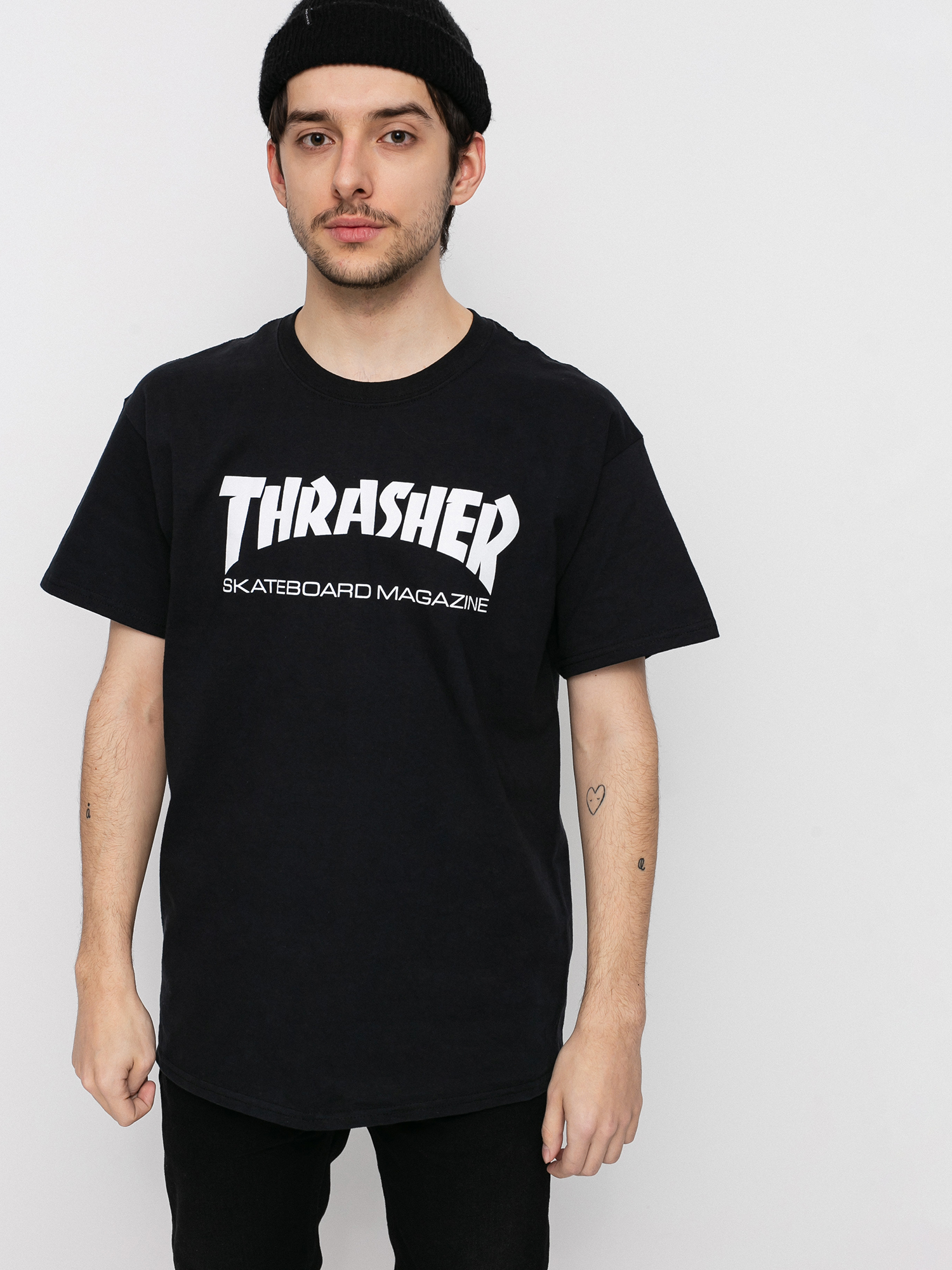 Thrasher Shirt Skate Mag Schwarz (black)
