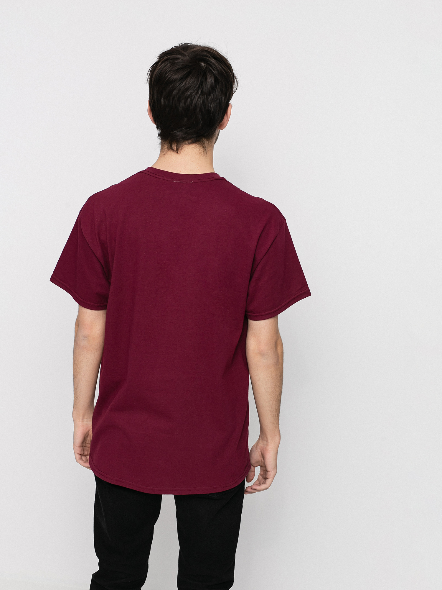 Thrasher T-shirt Skate Mag (maroon)