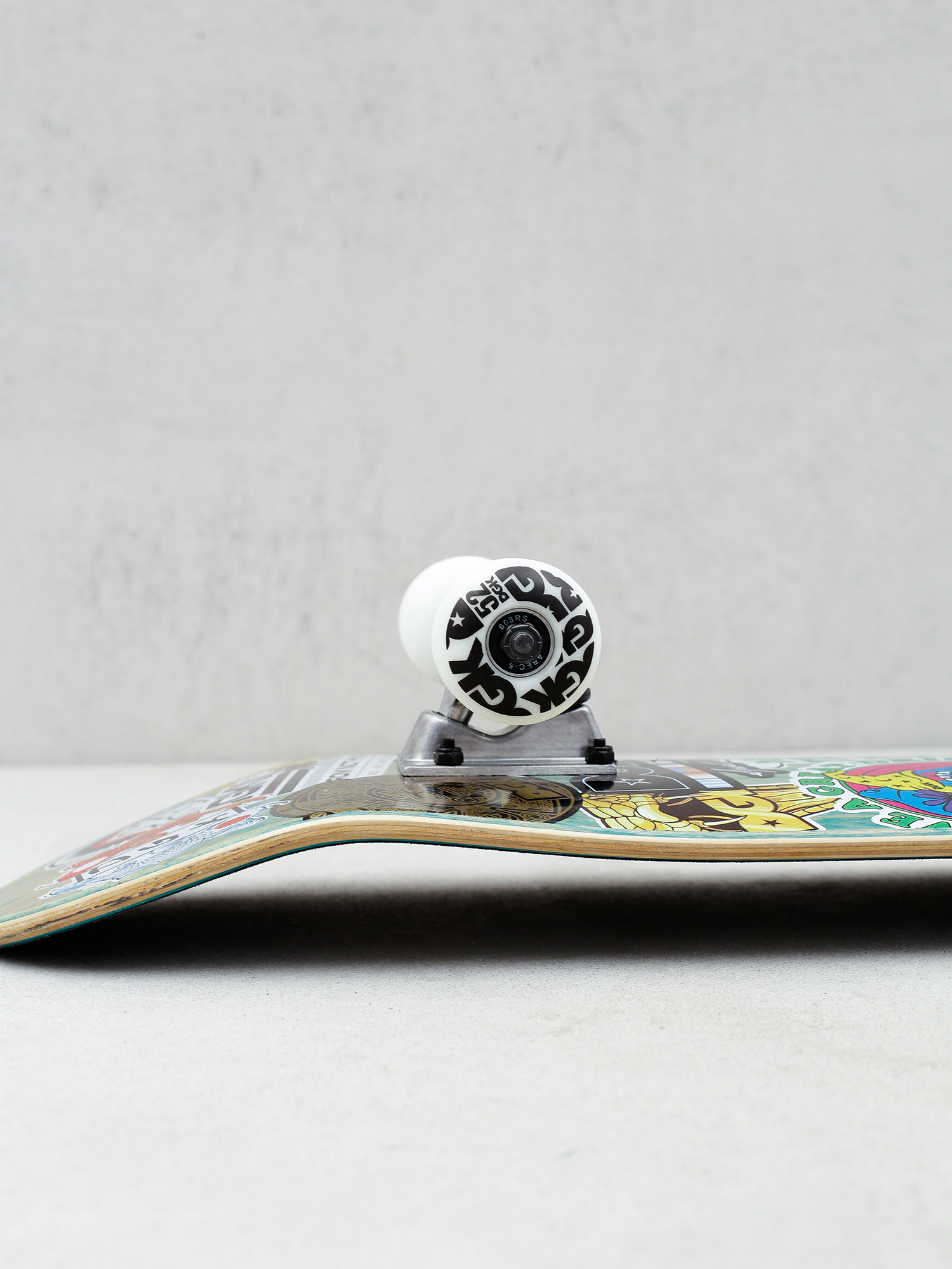 DGK Stix Skateboard (green/multi)