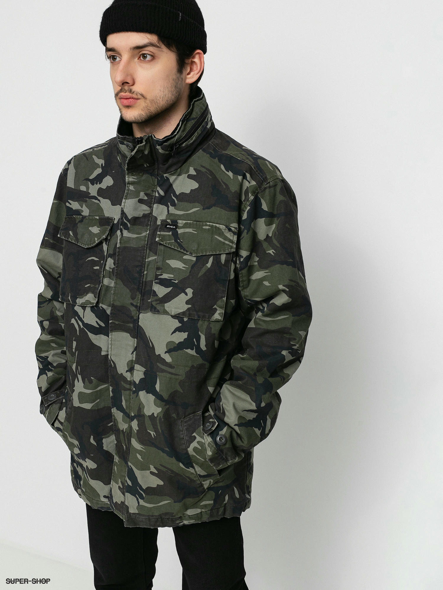 woodland camo jacket