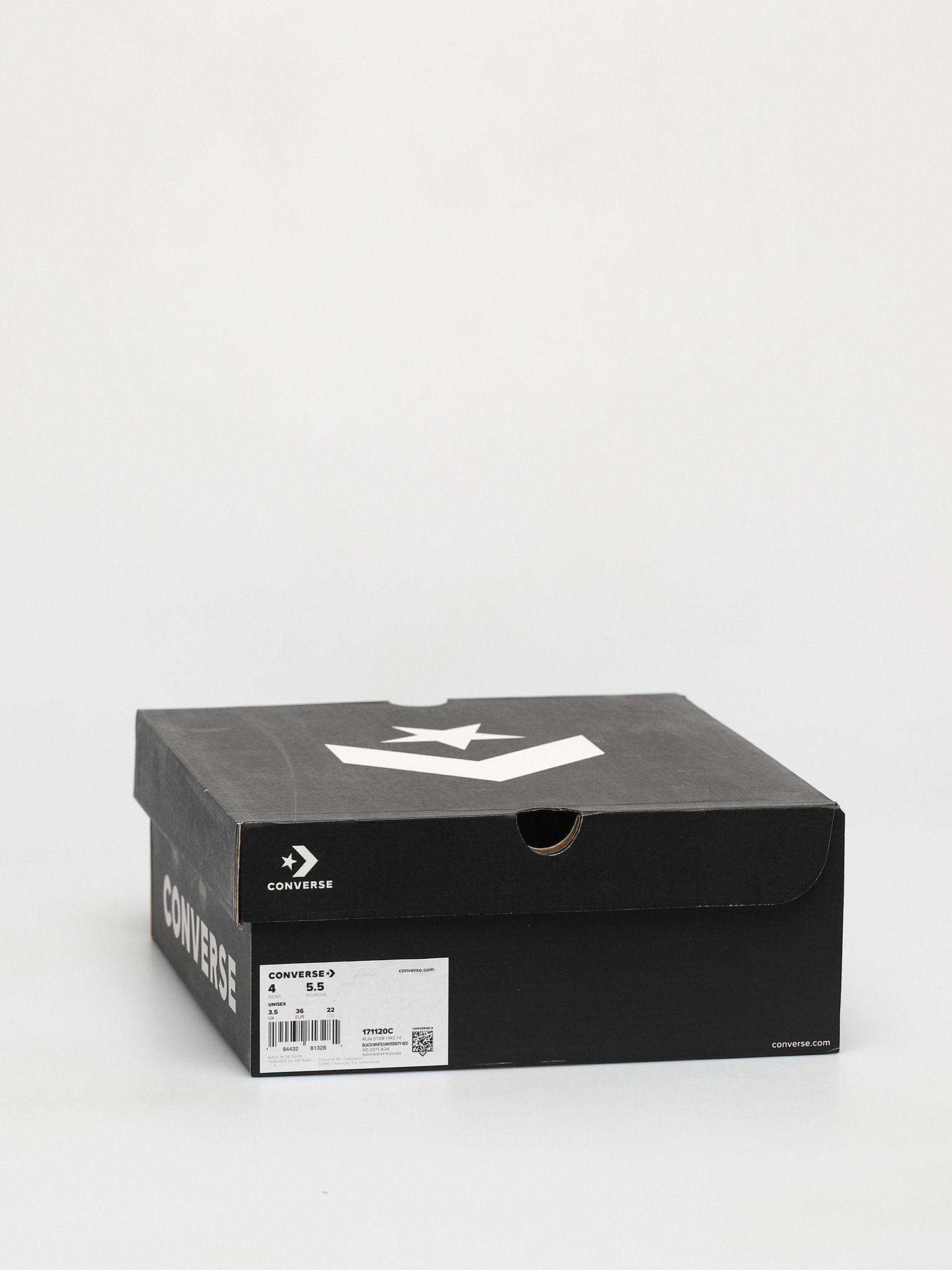 Converse Run Star Hike Hi Schuhe (black)