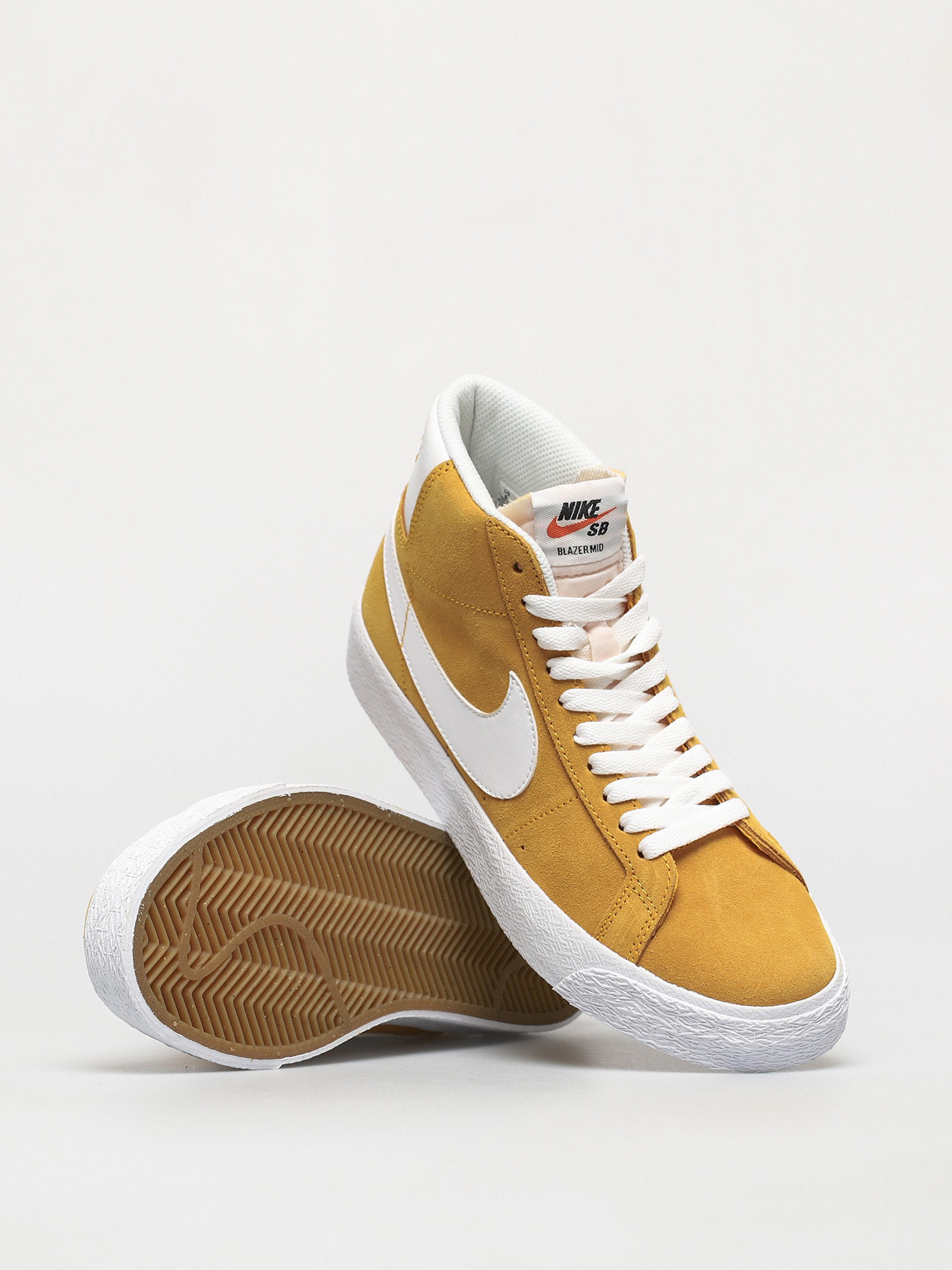 Nike sb zoom blazer mid yellow Clearance