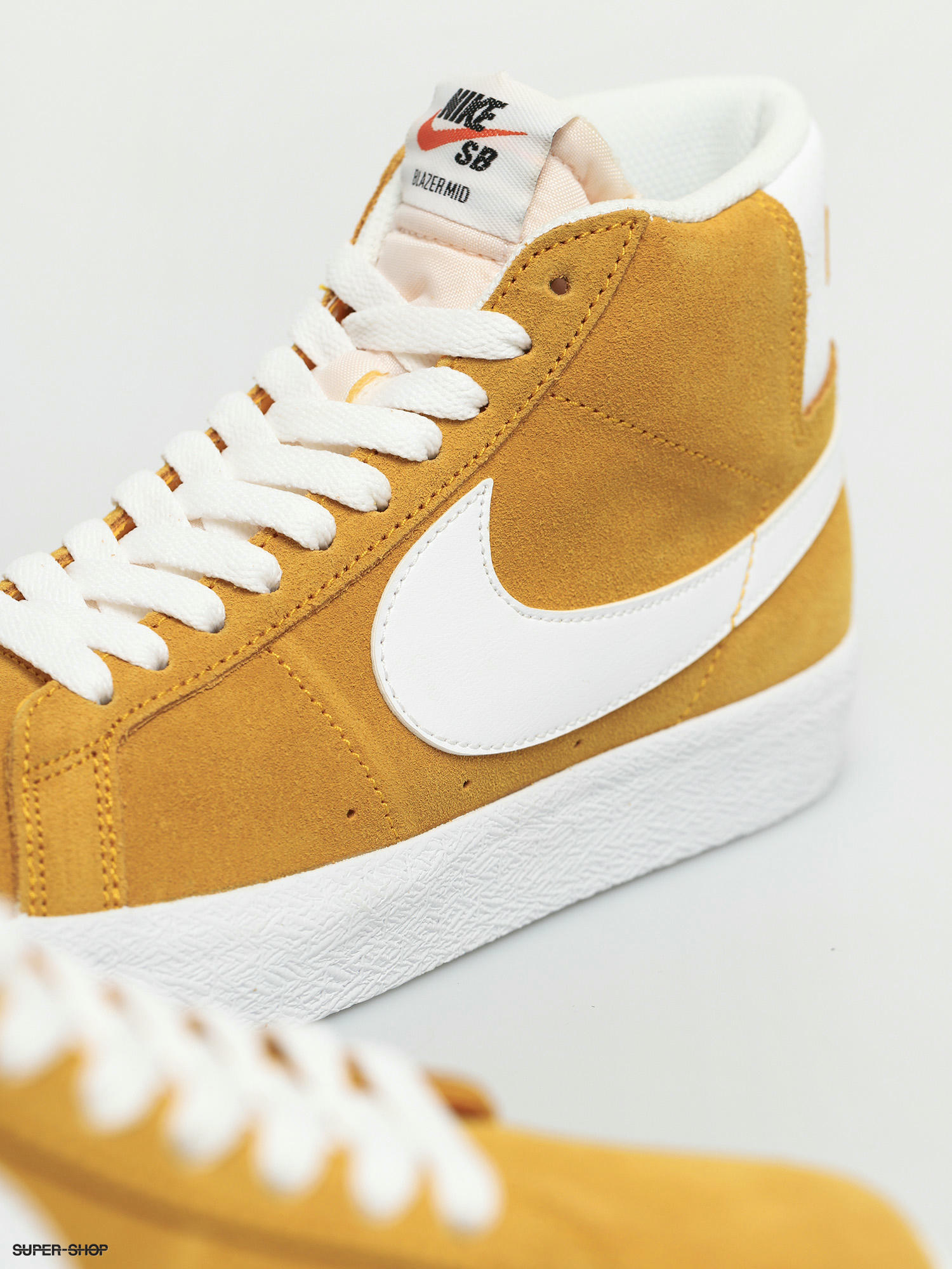 mustard nike high tops