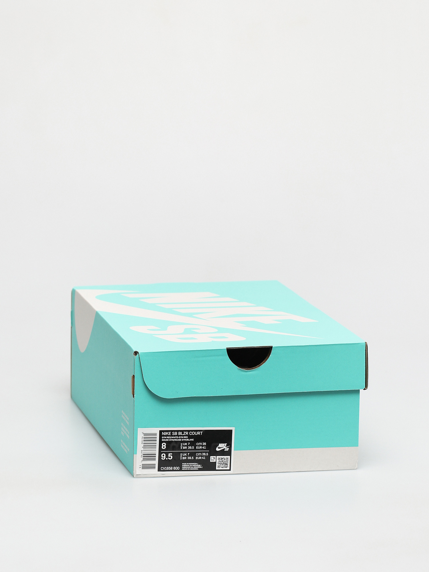 Nike SB Blazer Court Schuhe (gym red/white gym red gum light brown)