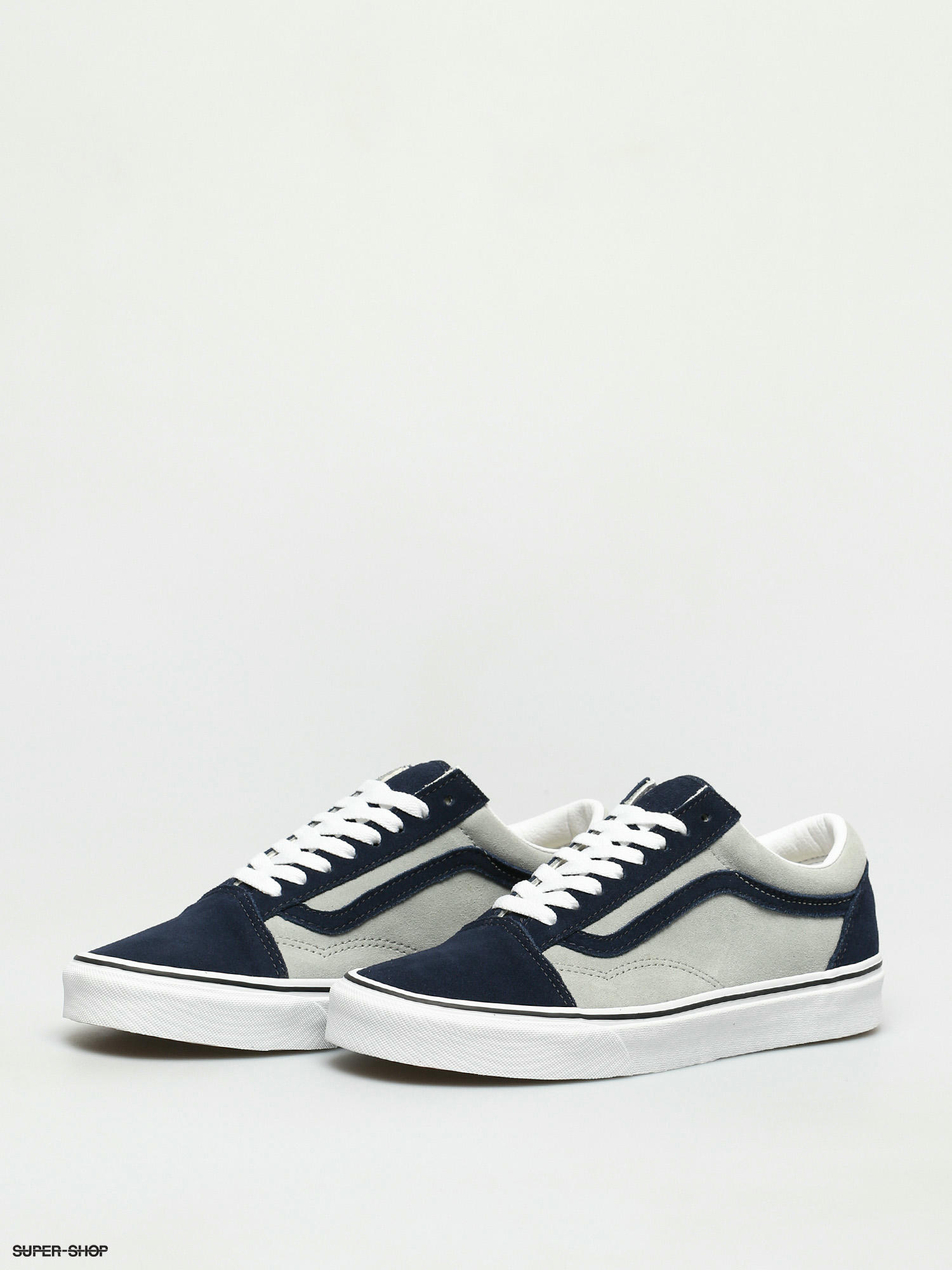 blue and gray vans