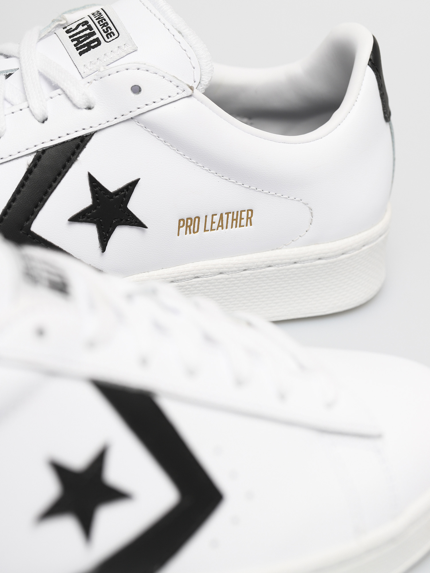 Converse Pro Leather Gold Standard Ox Shoes white (white/black)