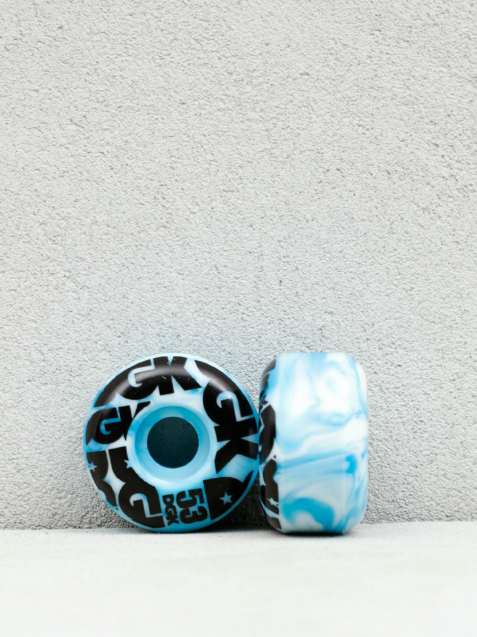 DGK Swirl Formula Wheels (blue/black)