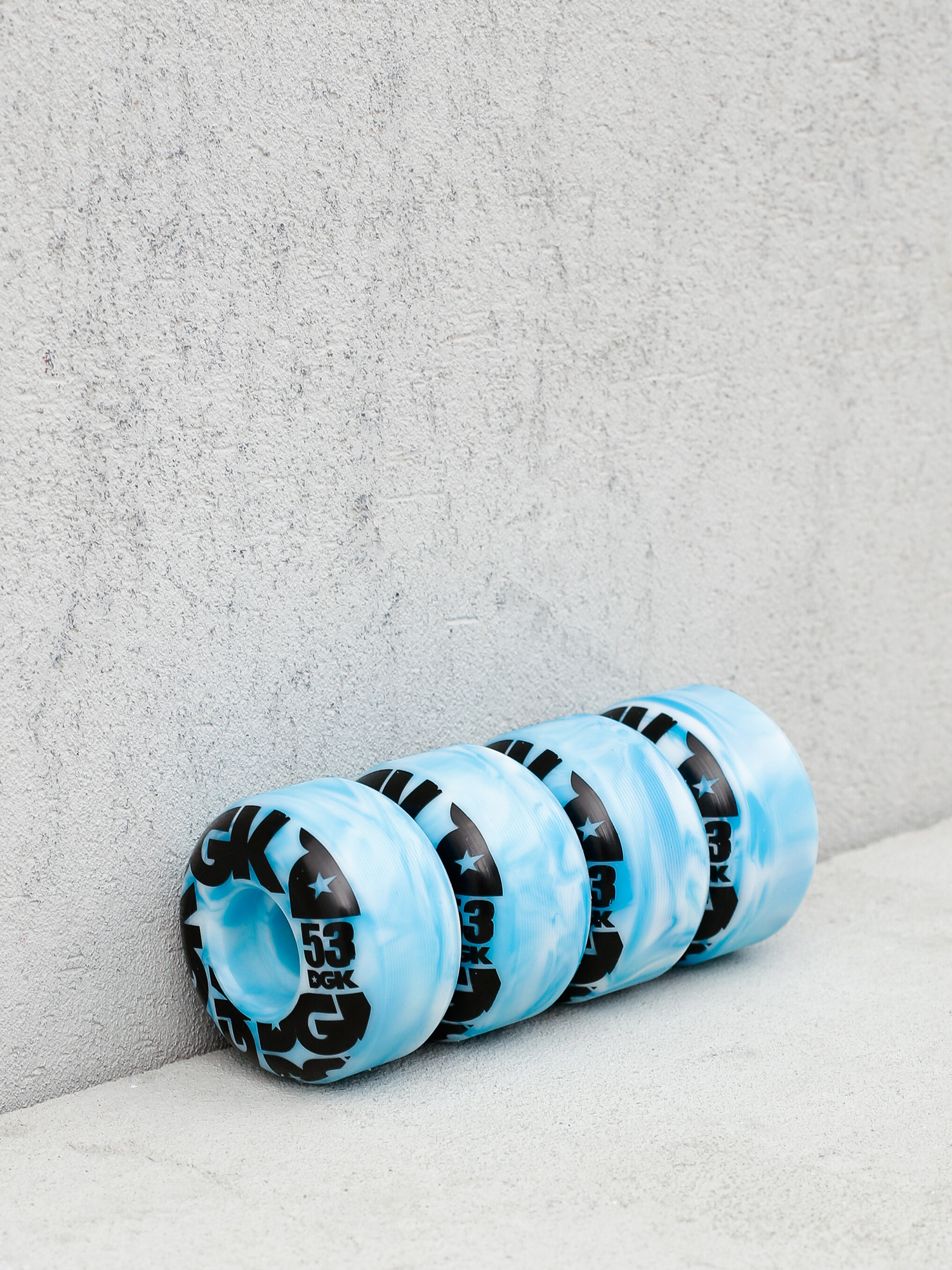 DGK Swirl Formula Wheels (blue/black)
