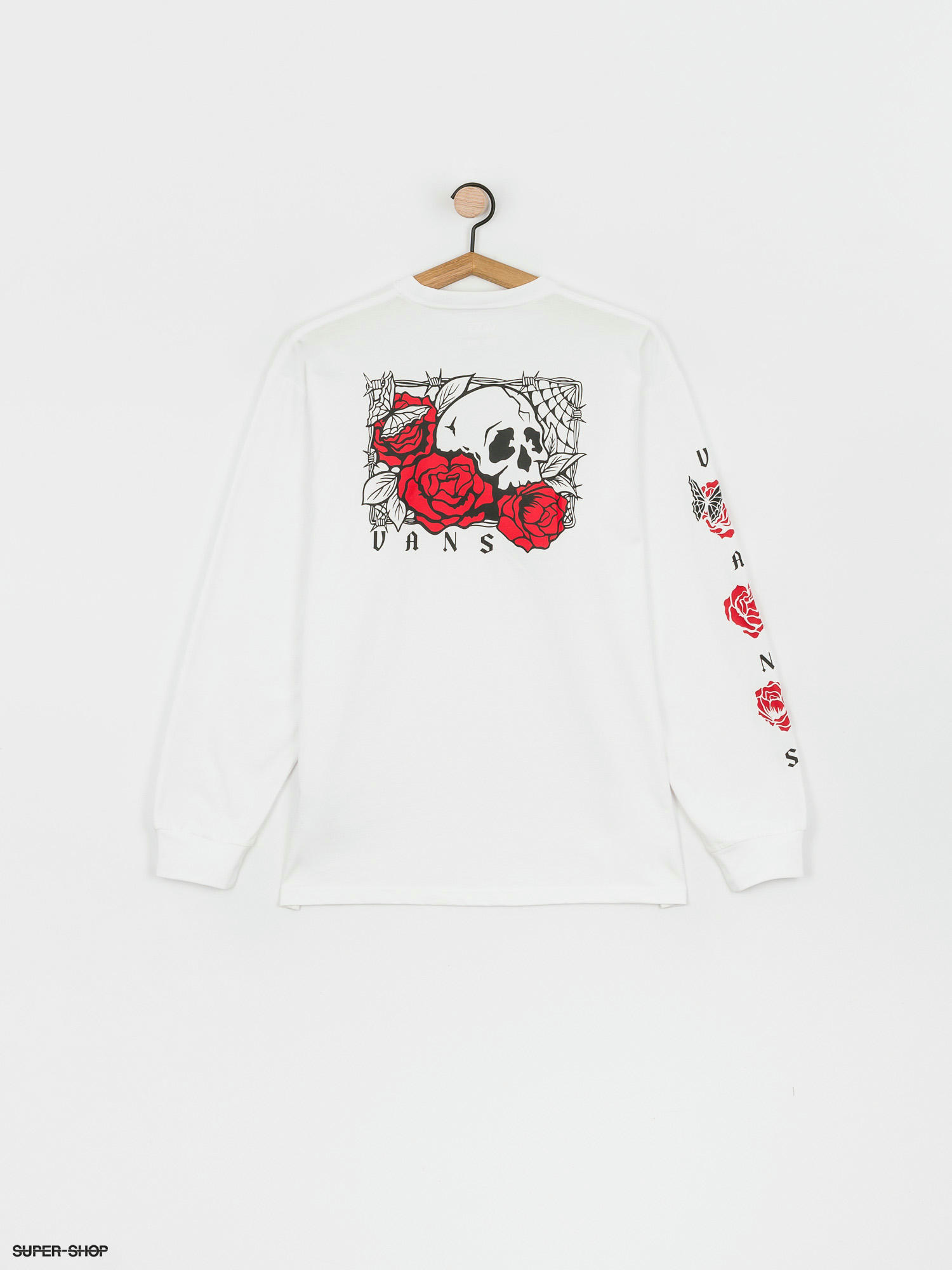 vans long sleeve rose