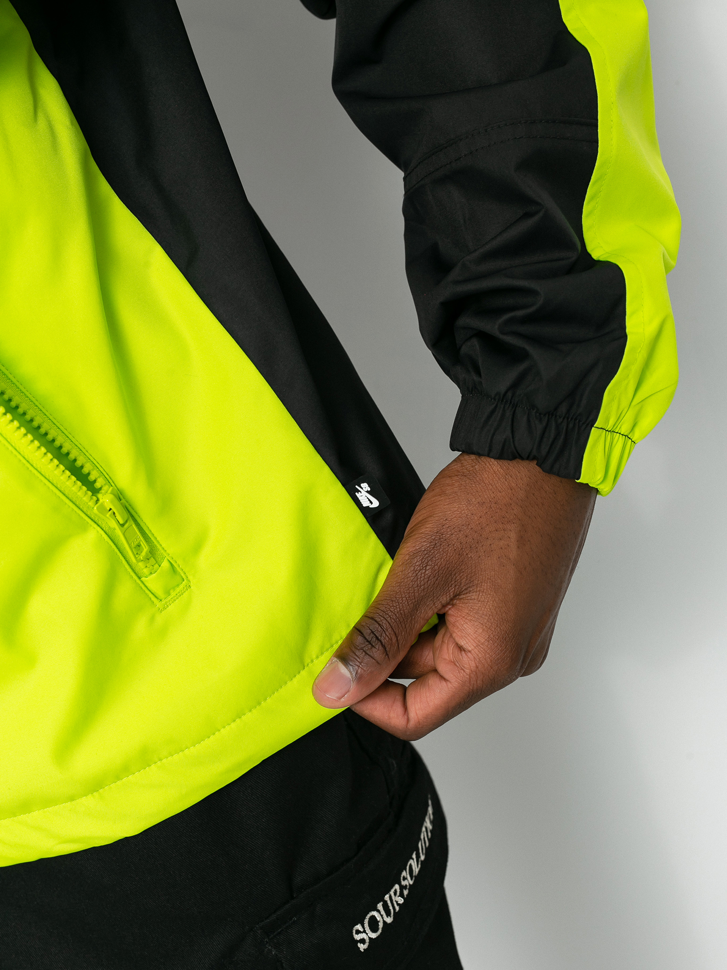 Nike SB Half Zip Jacket - multicolor (black/cyber/black