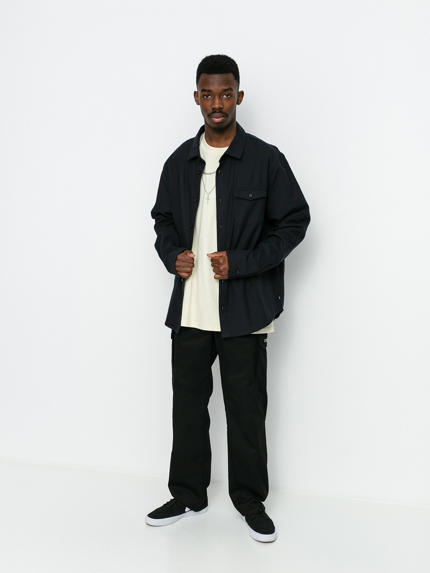 Nike SB Flannel Hemd (black)