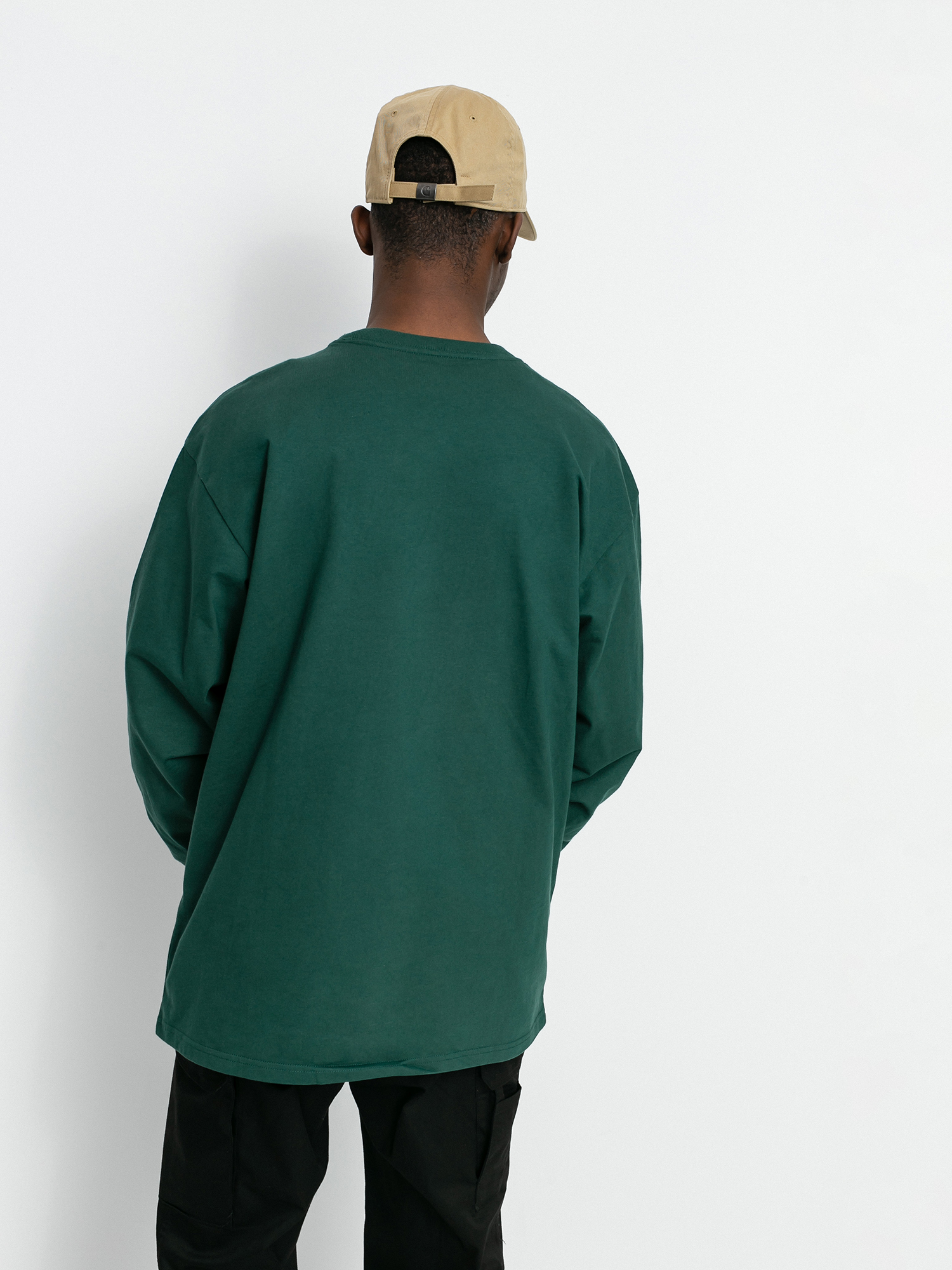 Carhartt WIP Chase Longsleeve (treehouse/gold)