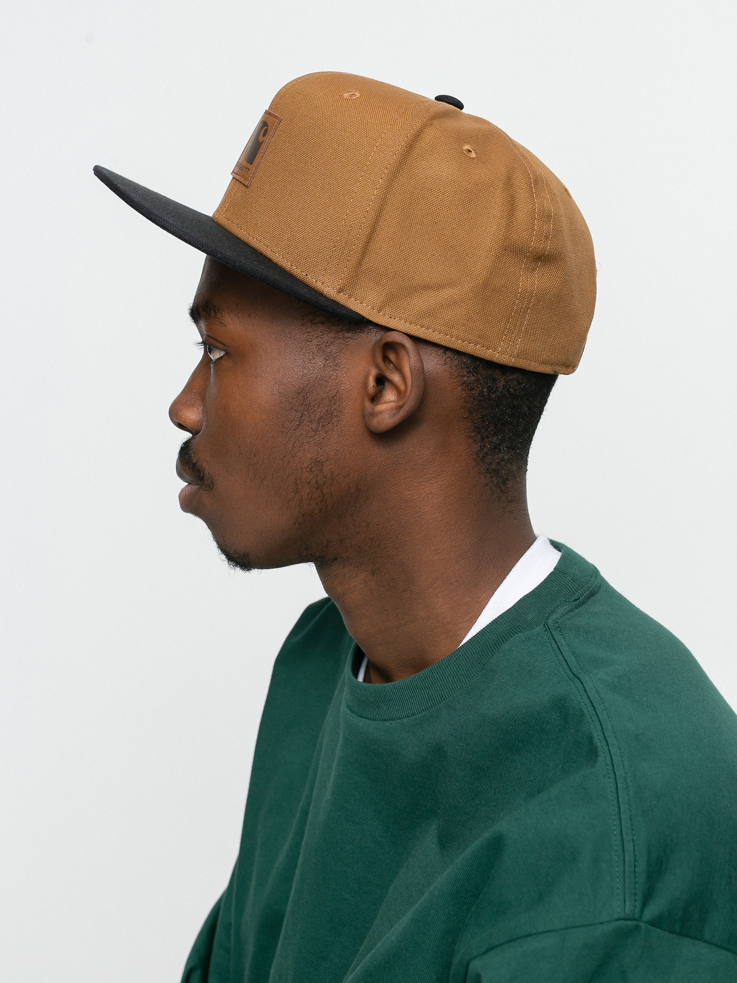 Carhartt WIP Logo ZD Cap (hamilton brown/black)