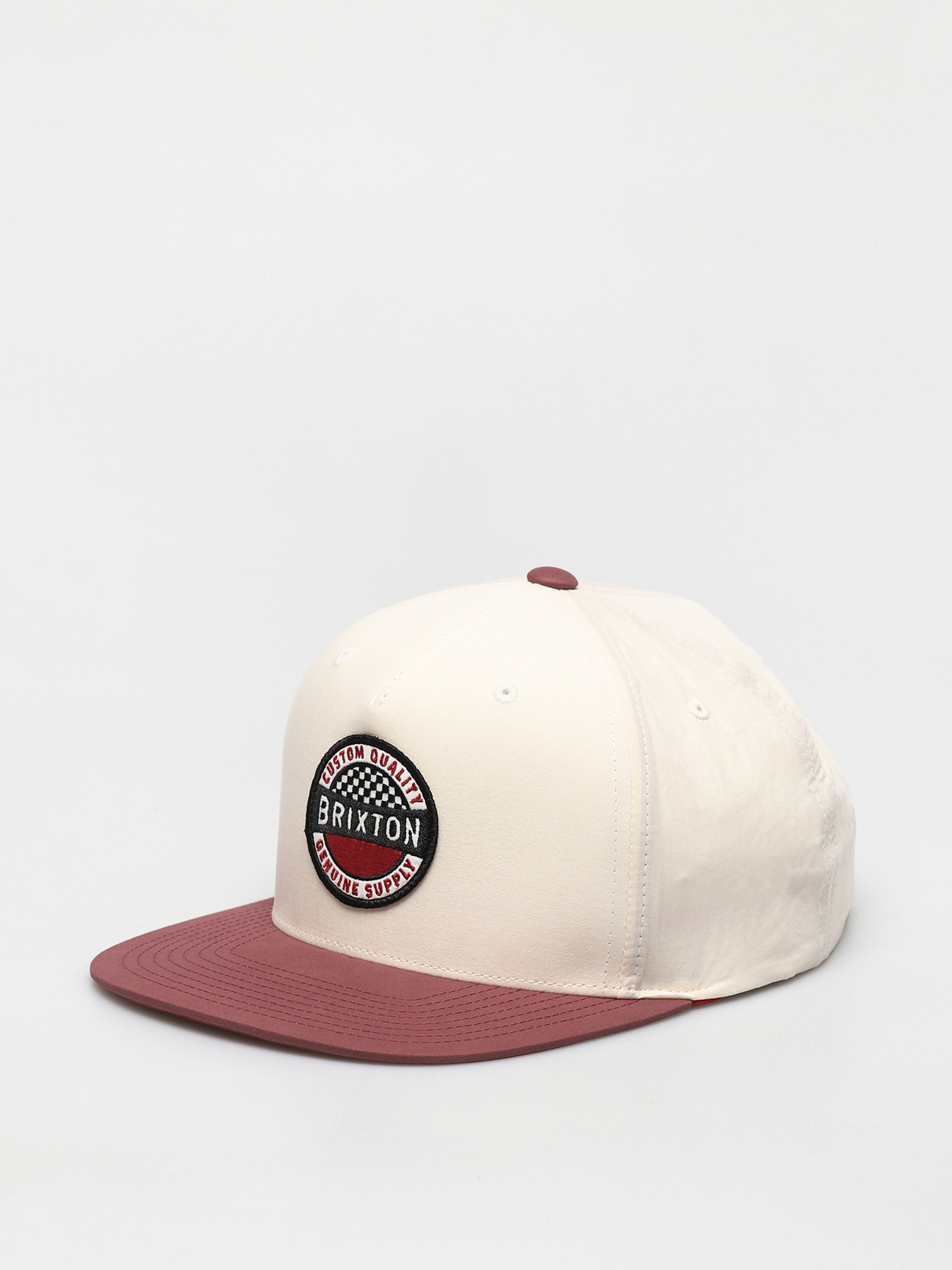 Brixton Terminal X Mp Zd Cap Off White Cowhide