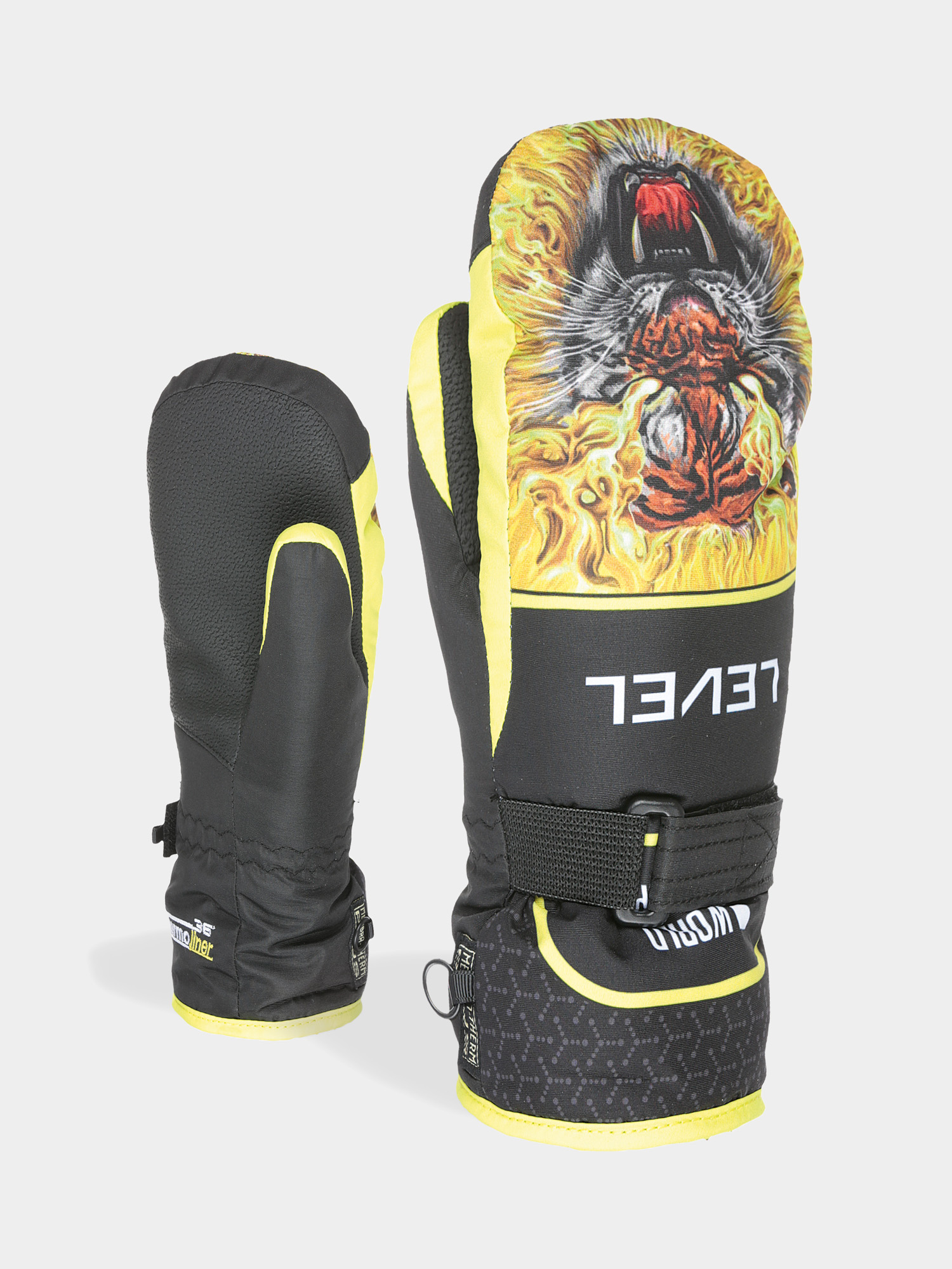 Level Junior Mitt Gloves (goldenrod)