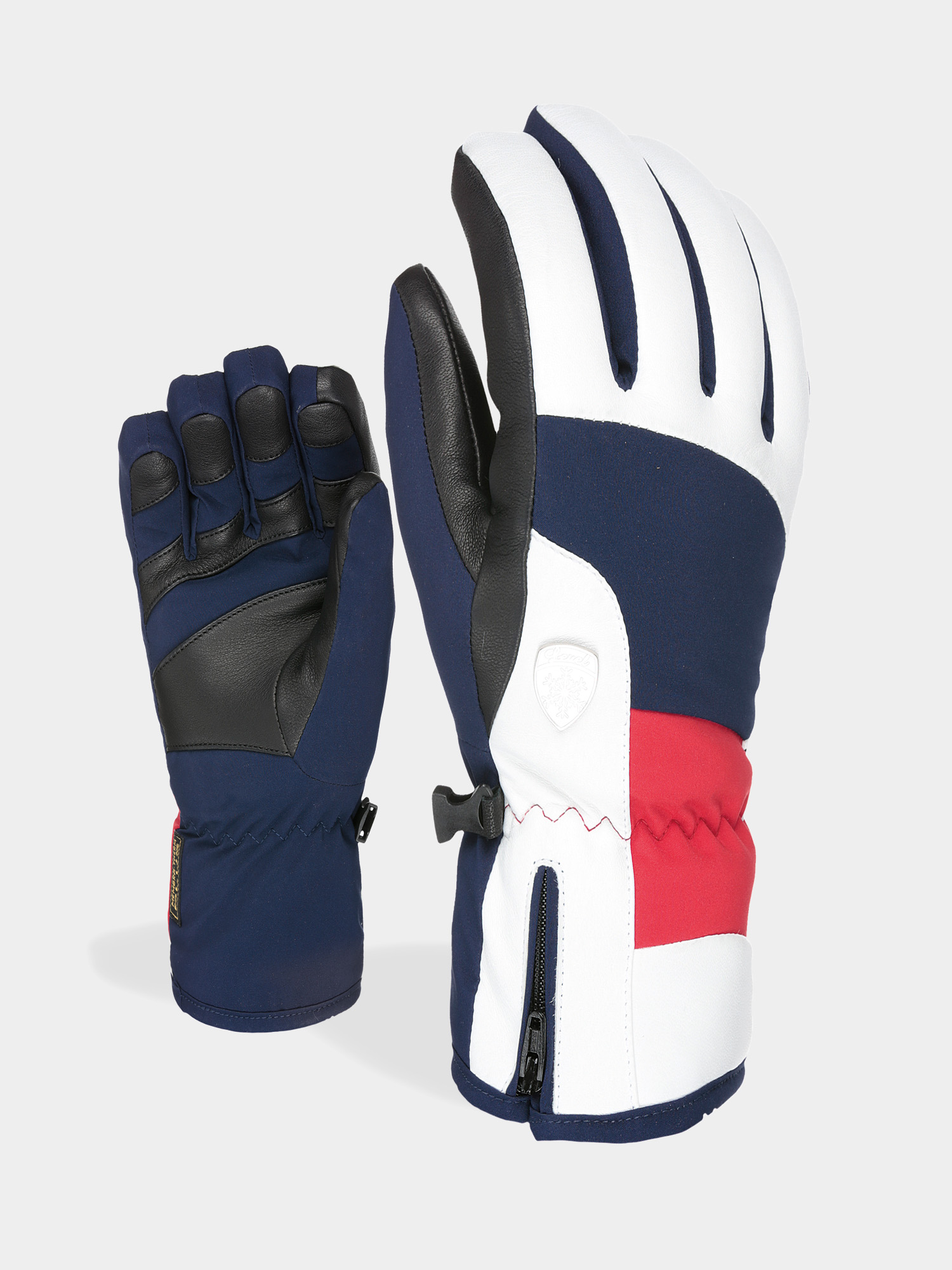 Level Iris Gloves Wmn (white red)