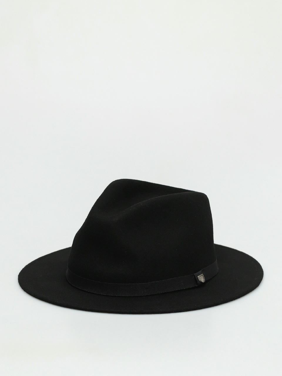 Brixton Messer Packable Fedora Hut (black/black)