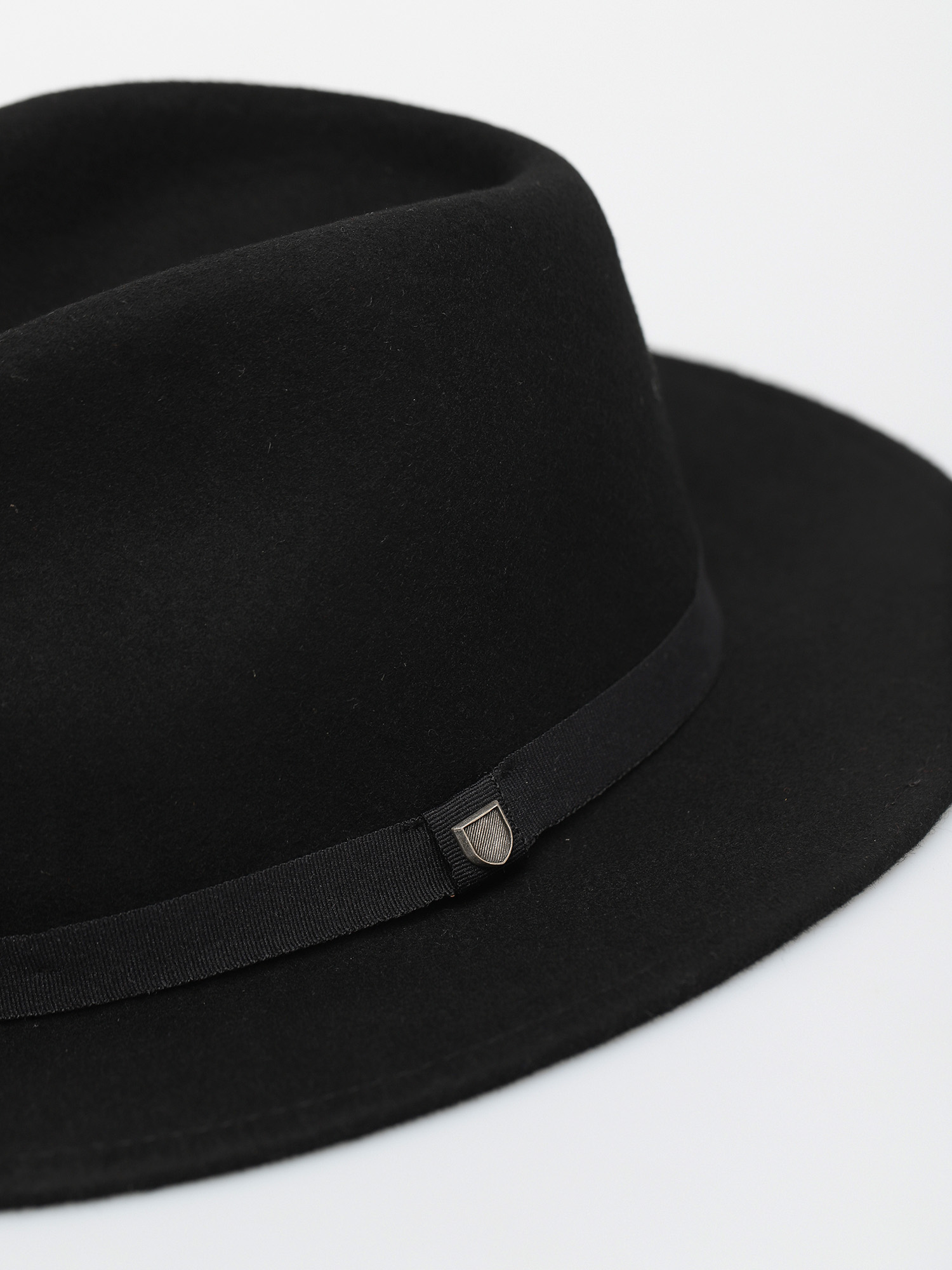 Brixton Messer Packable Fedora Hut (black/black)