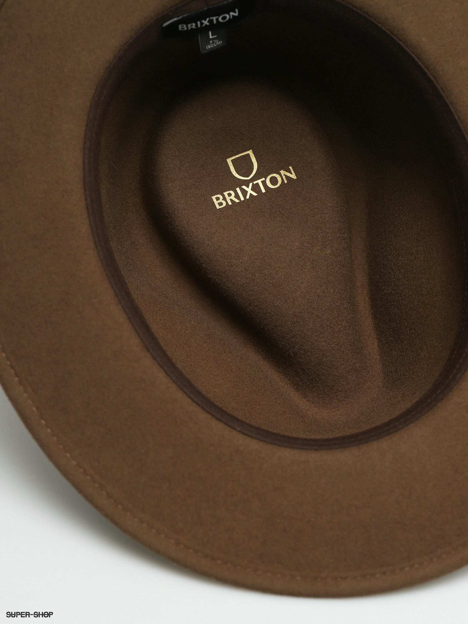 brixton messer fedora toffee