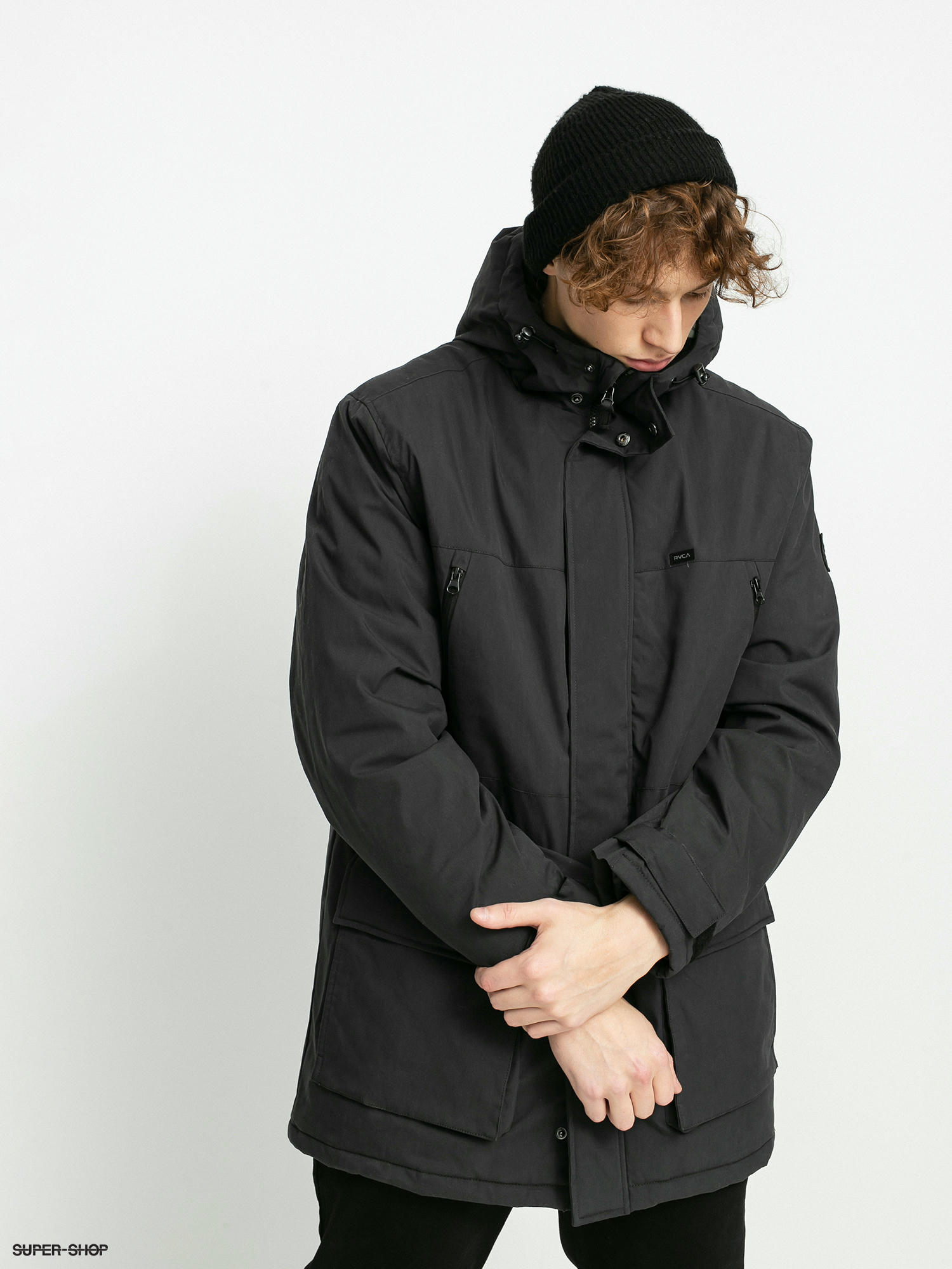 RVCA Patrol Parka 2 Jacket (rvca black)