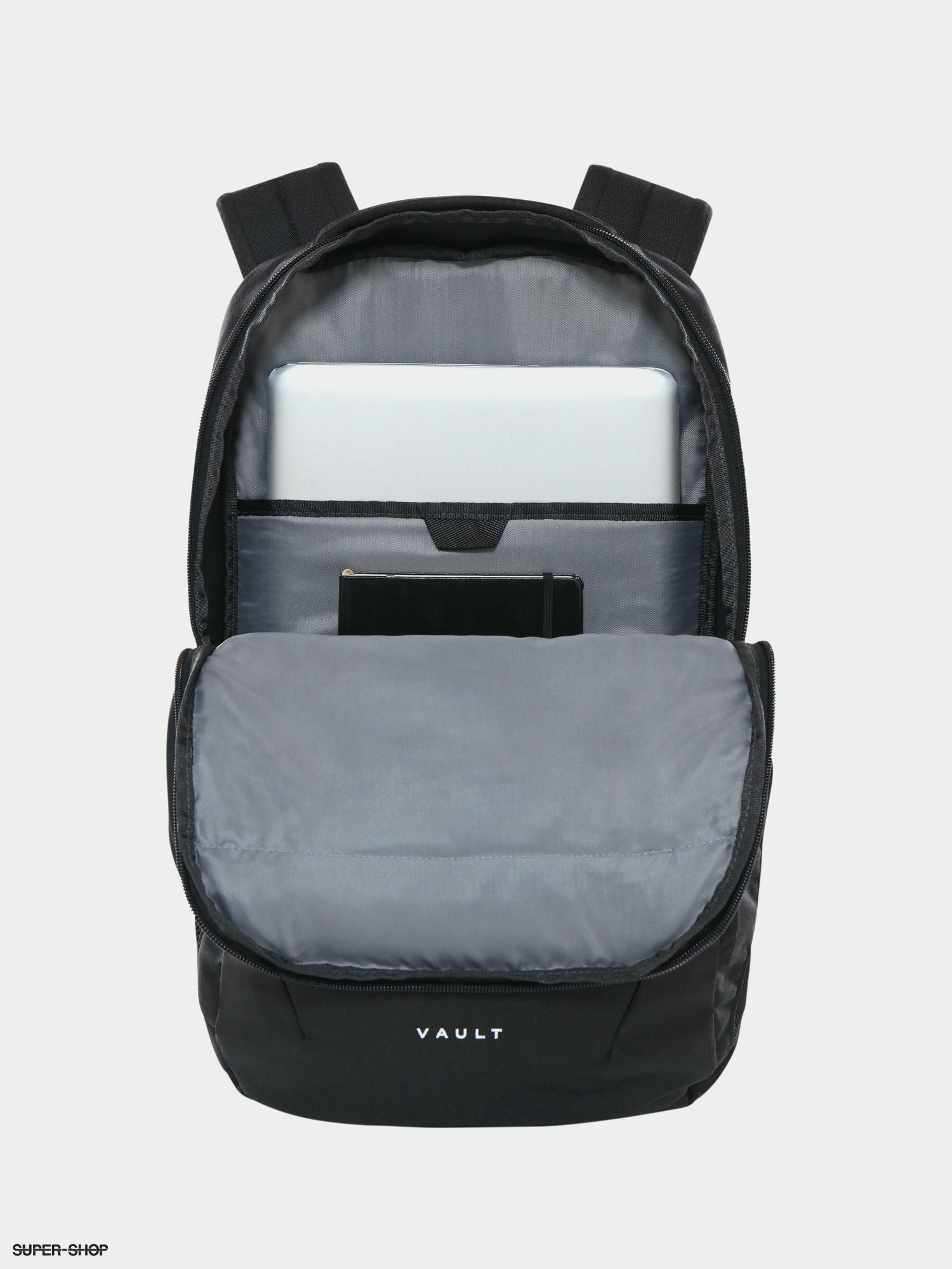 the north face vault backpack black