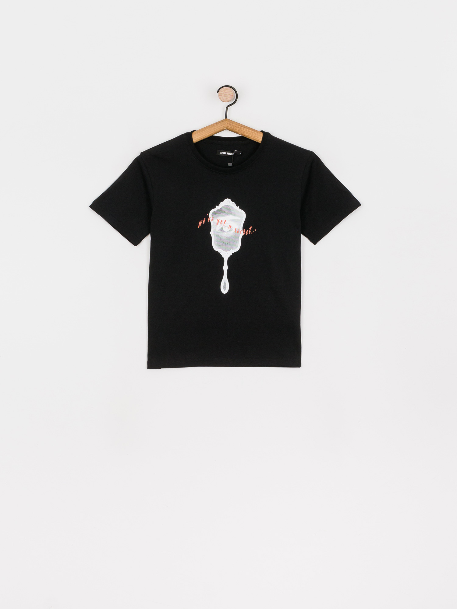 Local Heroes Mirror T-shirt Wmn (black)