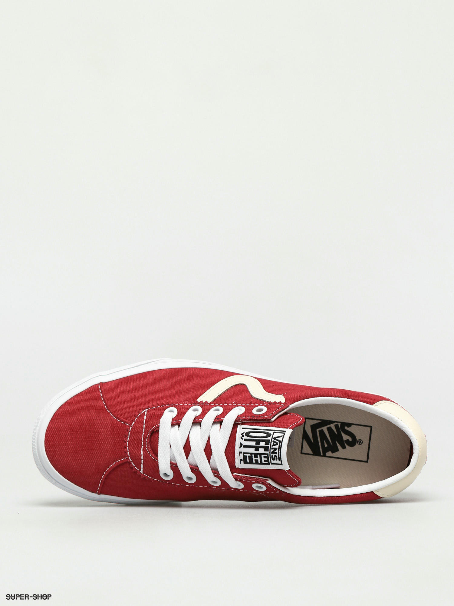 vans shoes red colour