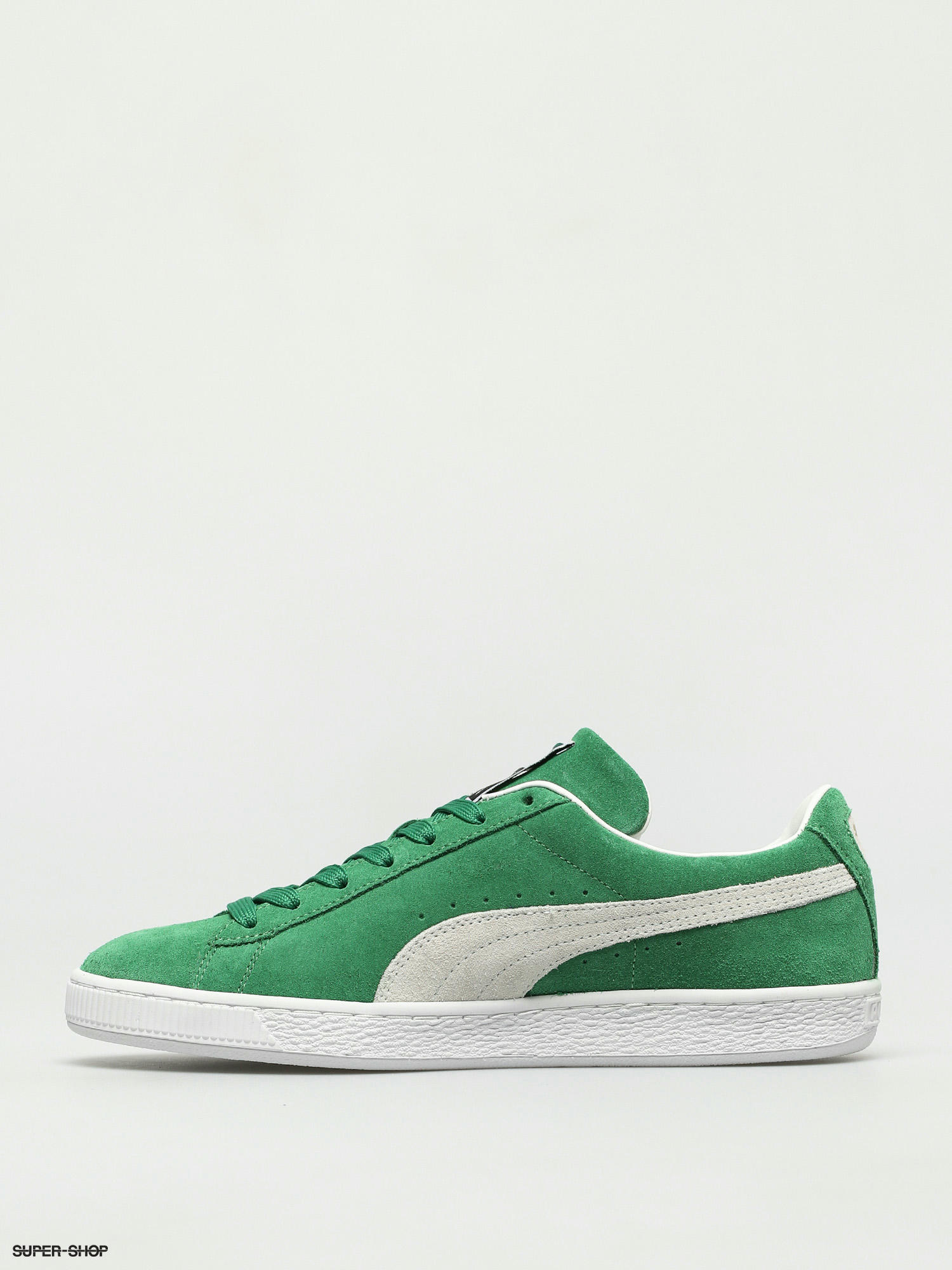 puma grey green shoes