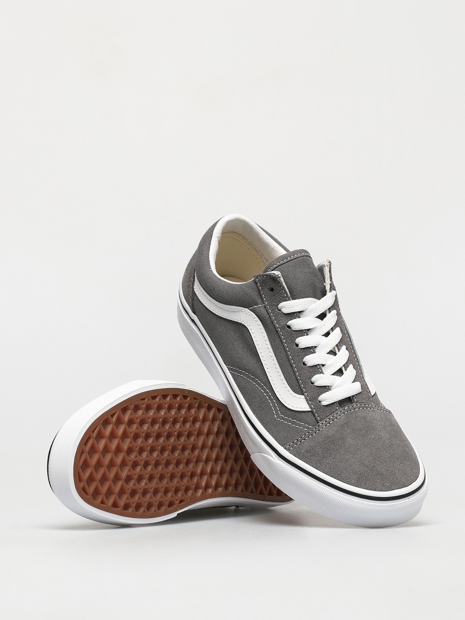 Vans Old Skool Shoes (pewter/true white)