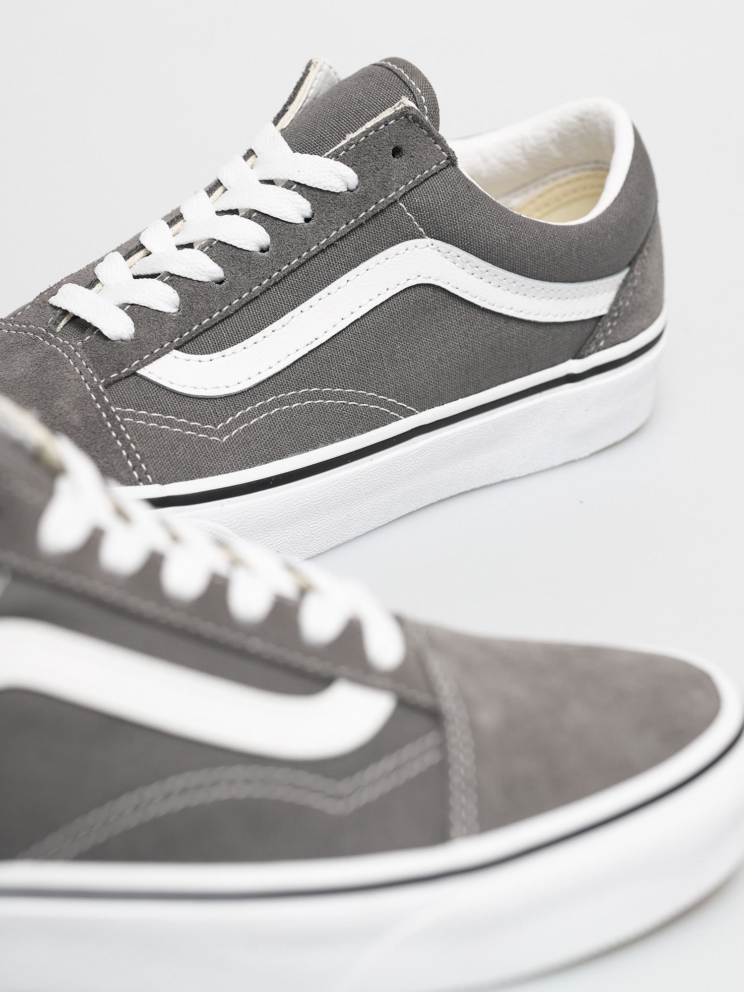 Vans Old Skool Shoes (pewter/true white)