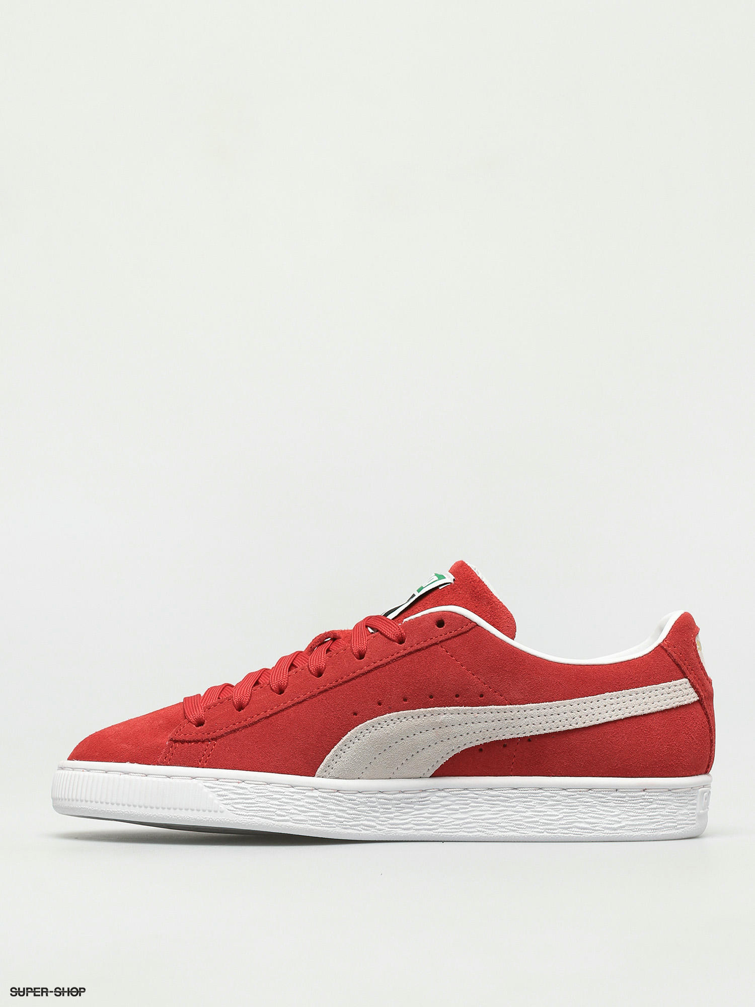 red and grey pumas