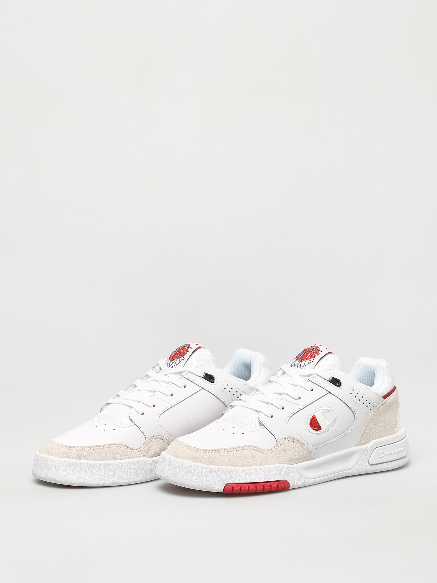 Champion Low Cut Classic Z80 Low S21647 Shoes (wht/red)