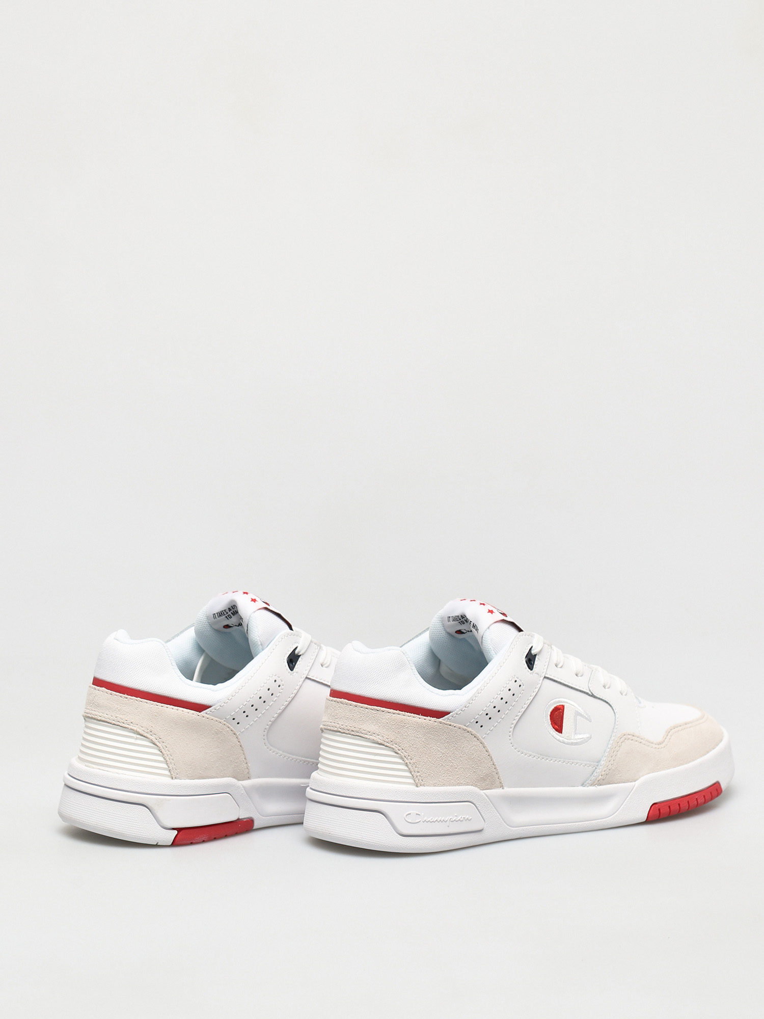 Champion Low Cut Classic Z80 Low S21647 Shoes (wht/red)