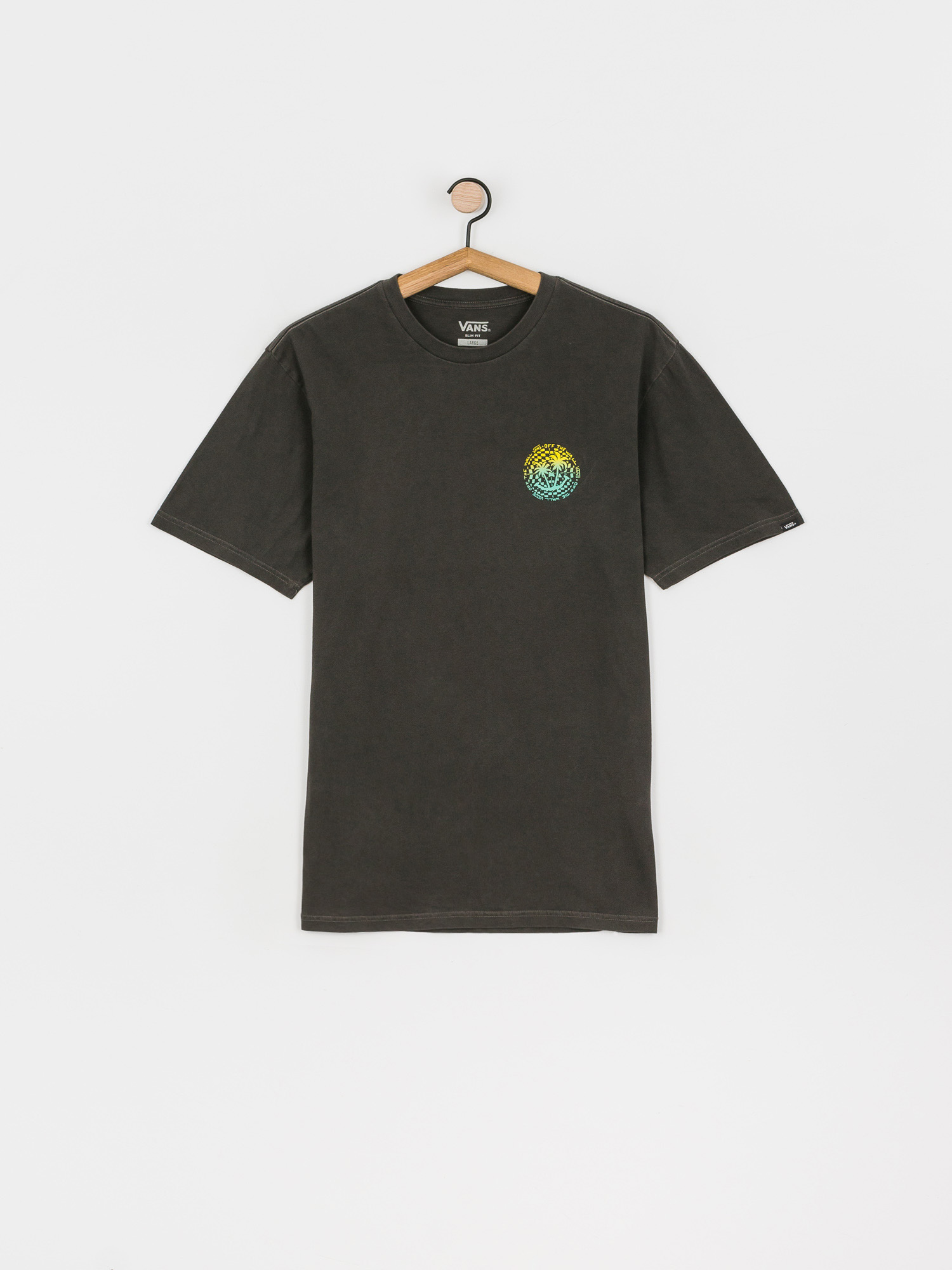 vans pineapple pocket tee