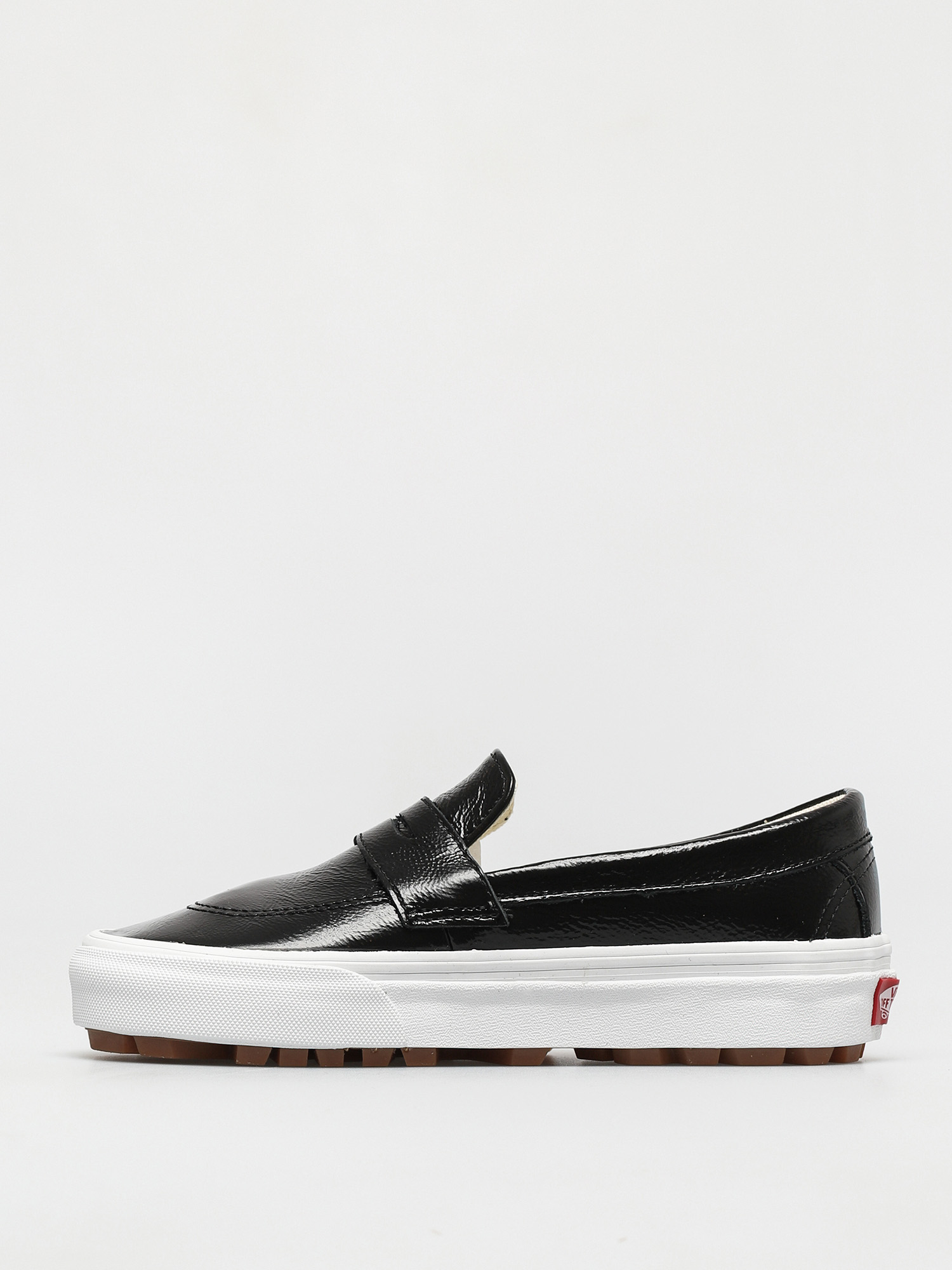 Vans Style 53 Shoes (patent black/true white)