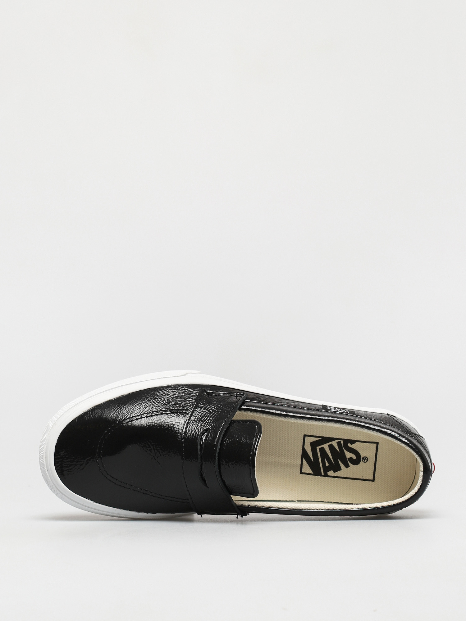 Vans Style 53 Shoes (patent black/true white)