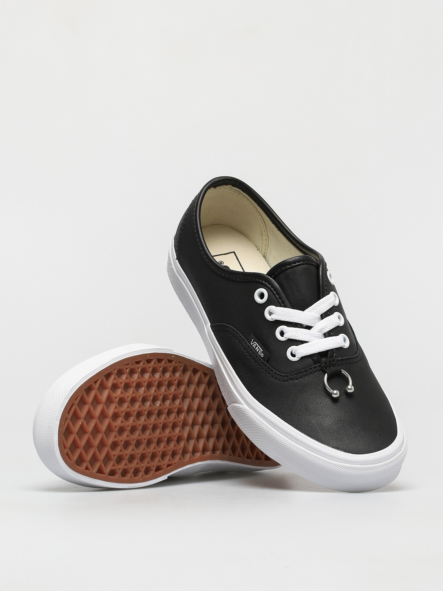 Vans Authentic Shoes (piercing black/true white)
