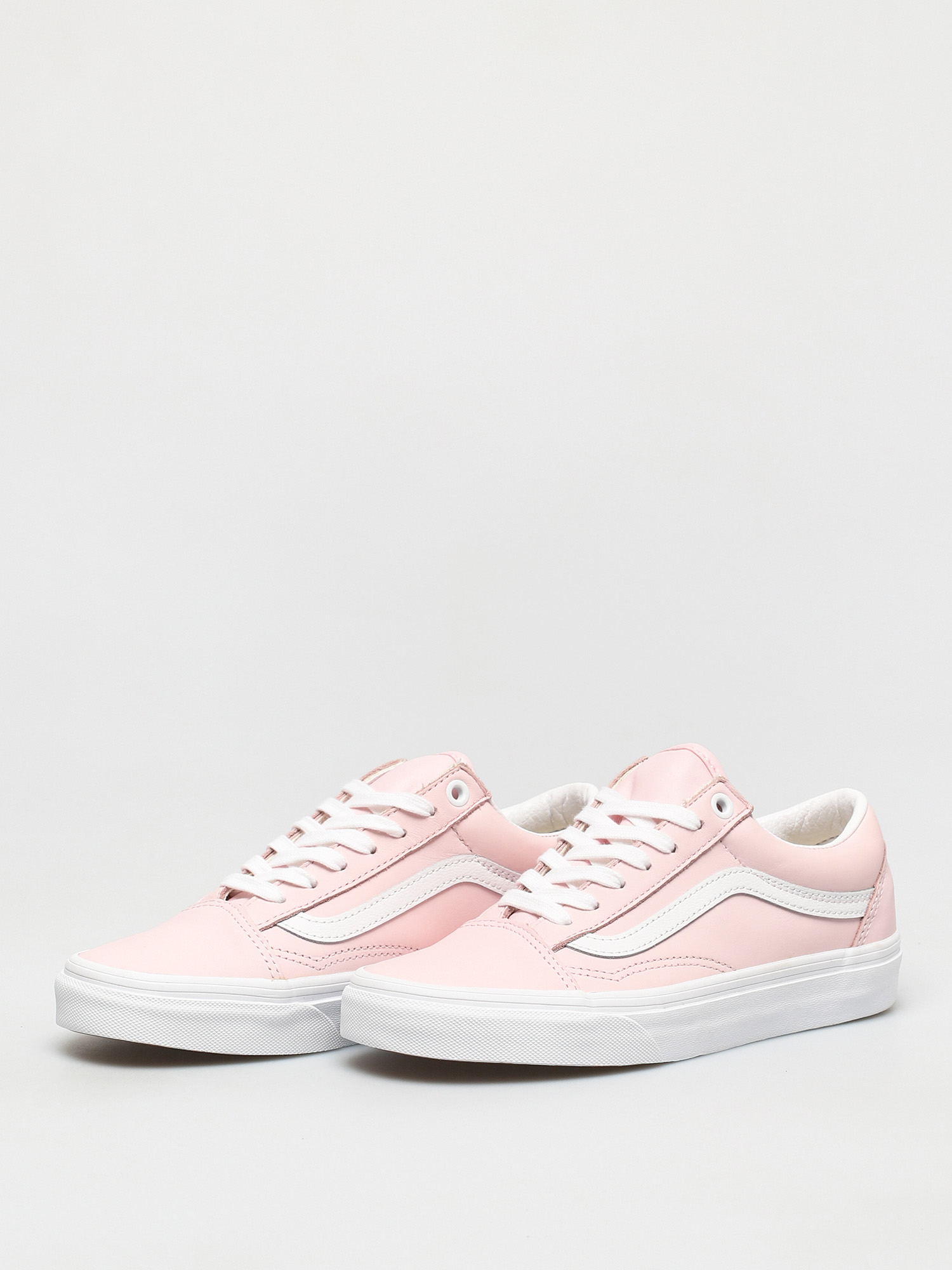 vans old skool pink leather