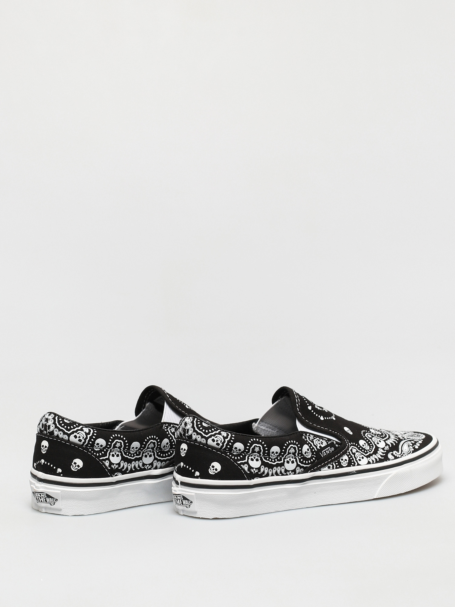 Vans Classic Slip On Schuhe (bandana black/true white)