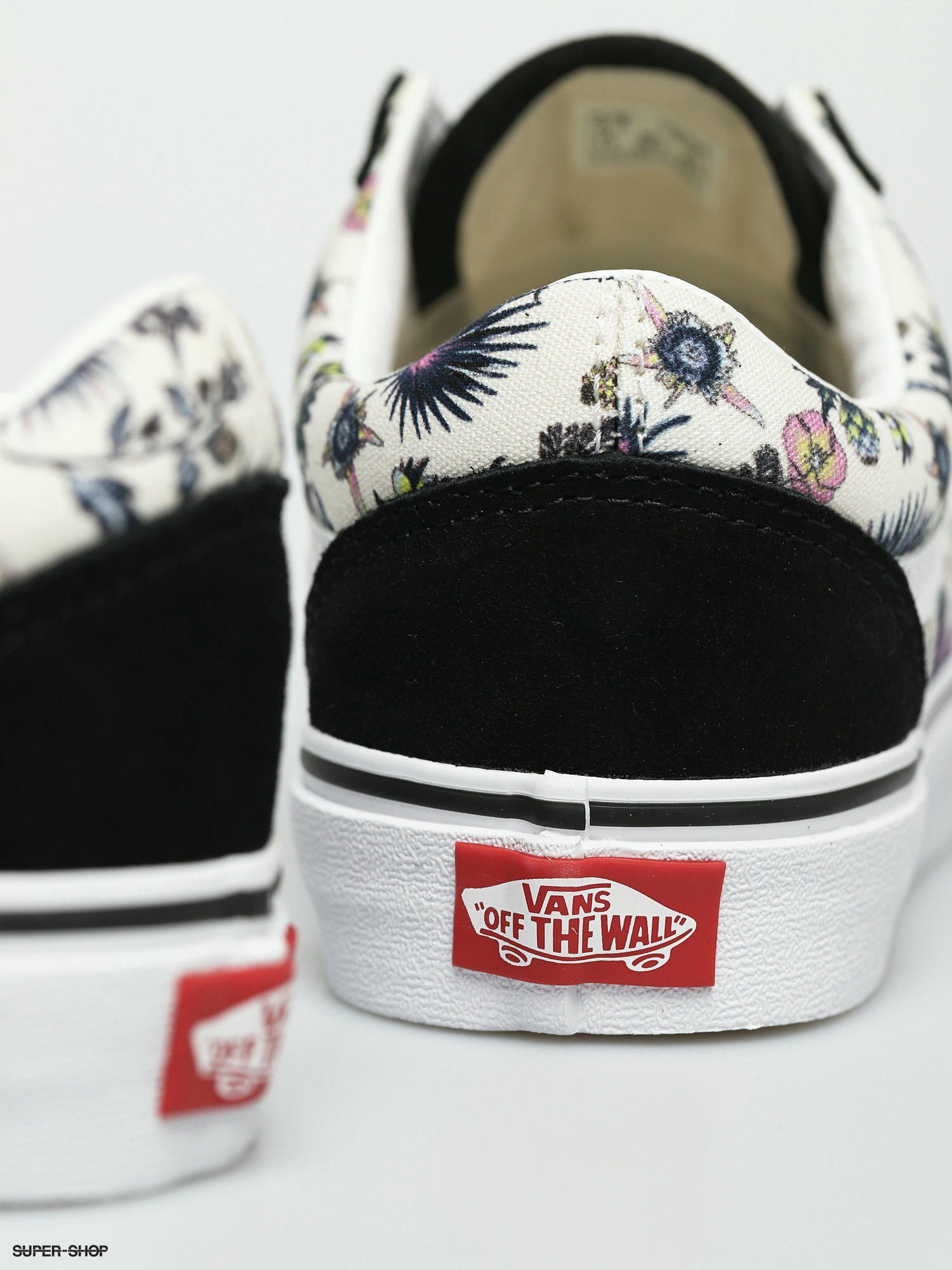 Vans old skool garden clearance floral black true white