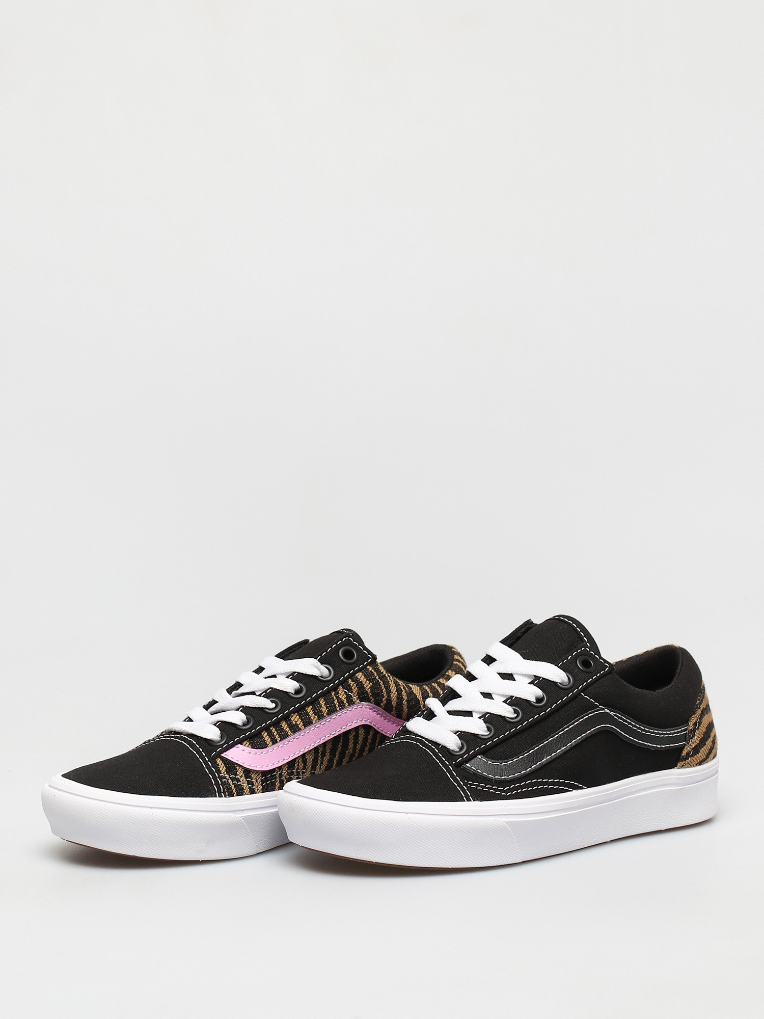 Vans Comfycush Old Skool Schuhe (le tigre black/orchid)