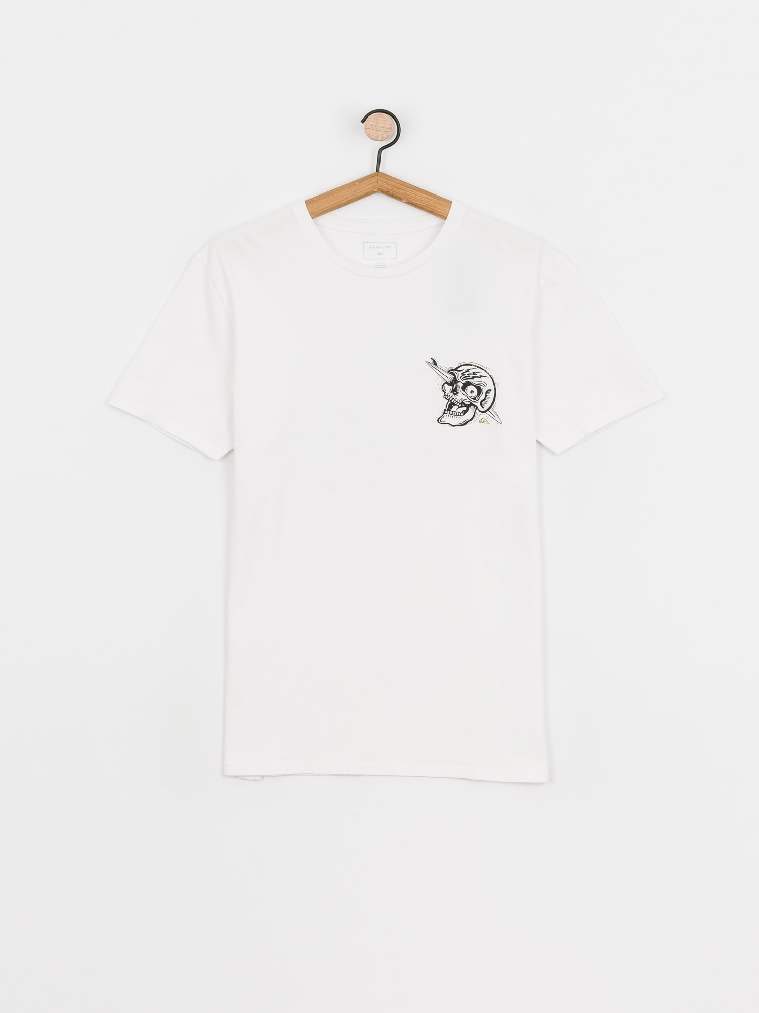 quiksilver skull t shirt