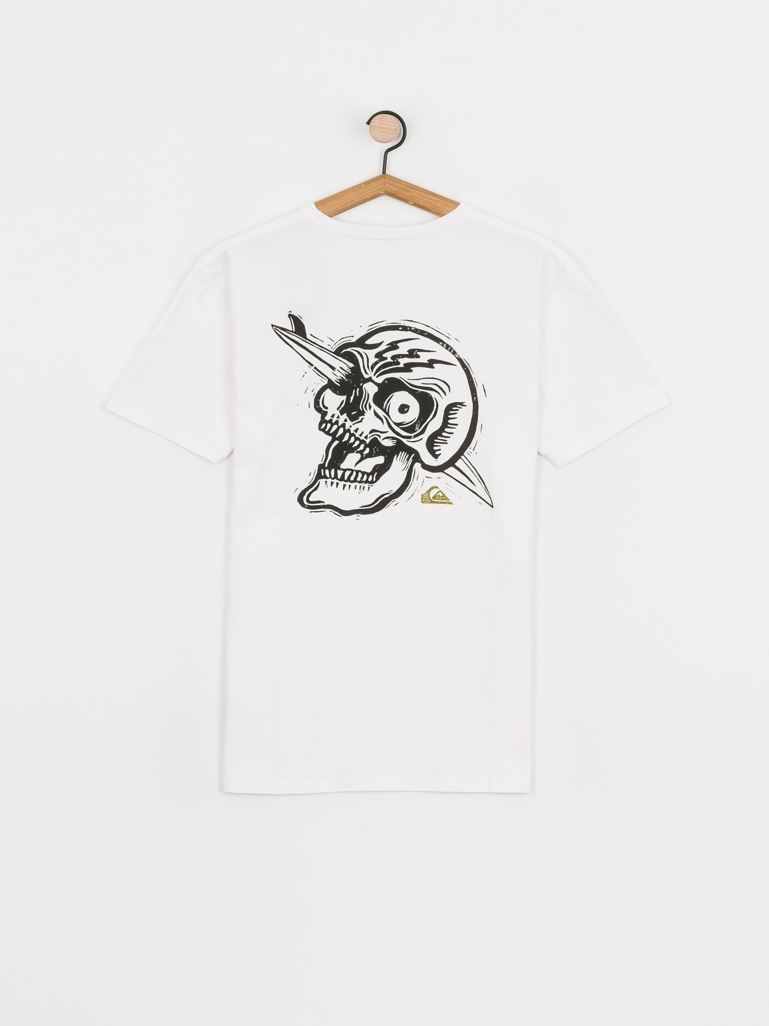 Quiksilver Summer Skull T-shirt (white)