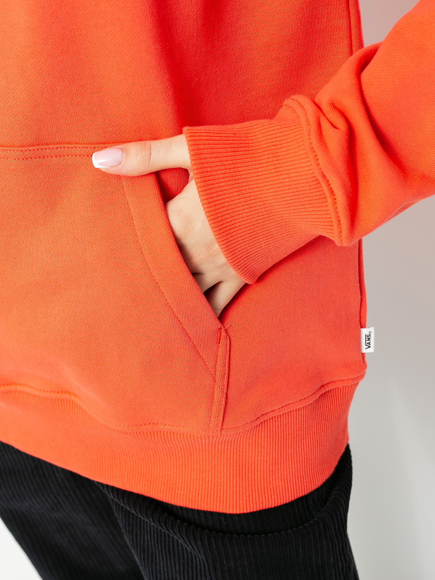Vans Flying V Bf Ft HD Hoodie Wmn (hot coral)